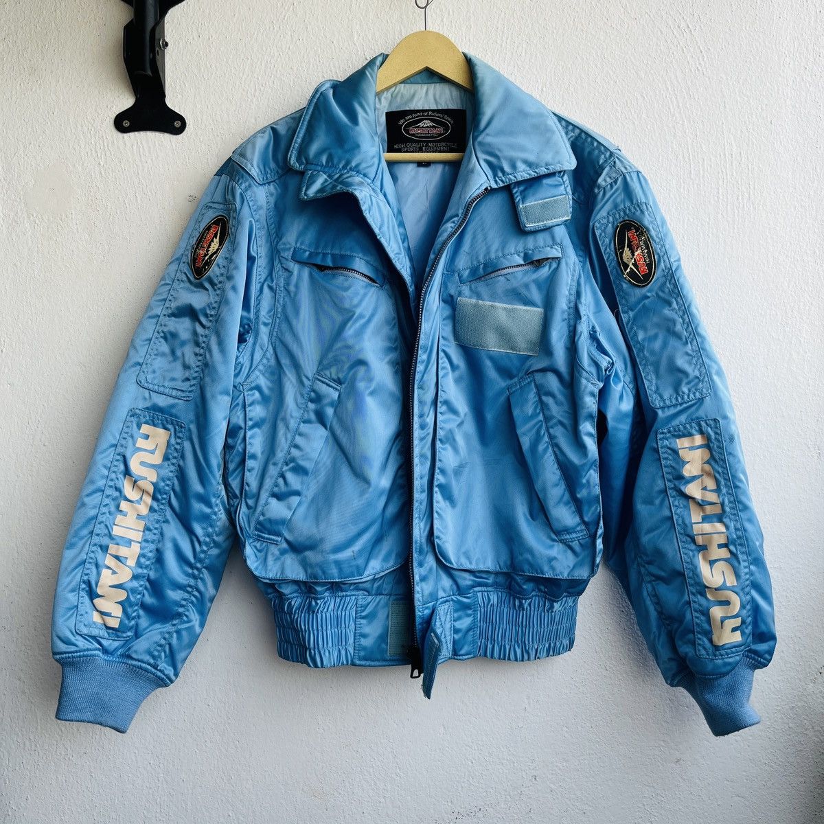 Other Vintage KUSHITANI Bomber Biker Racing Jacket Japan Size US L / EU 52-54 / 3 - 1 Thumbnail