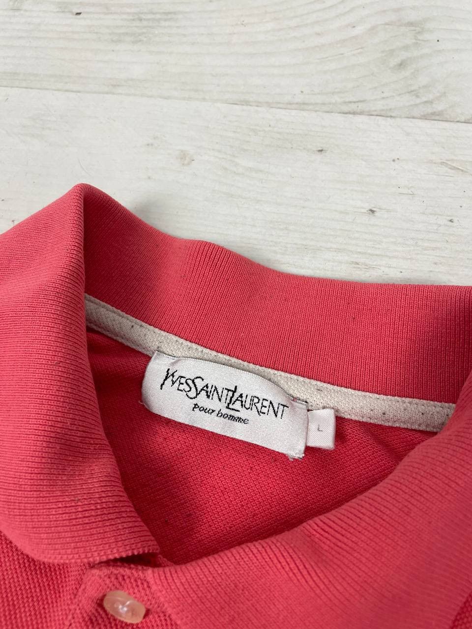 Yves Saint Laurent Vintage Yves Saint Laurent Polo Shirt YSL Size US L / EU 52-54 / 3 - 6 Thumbnail