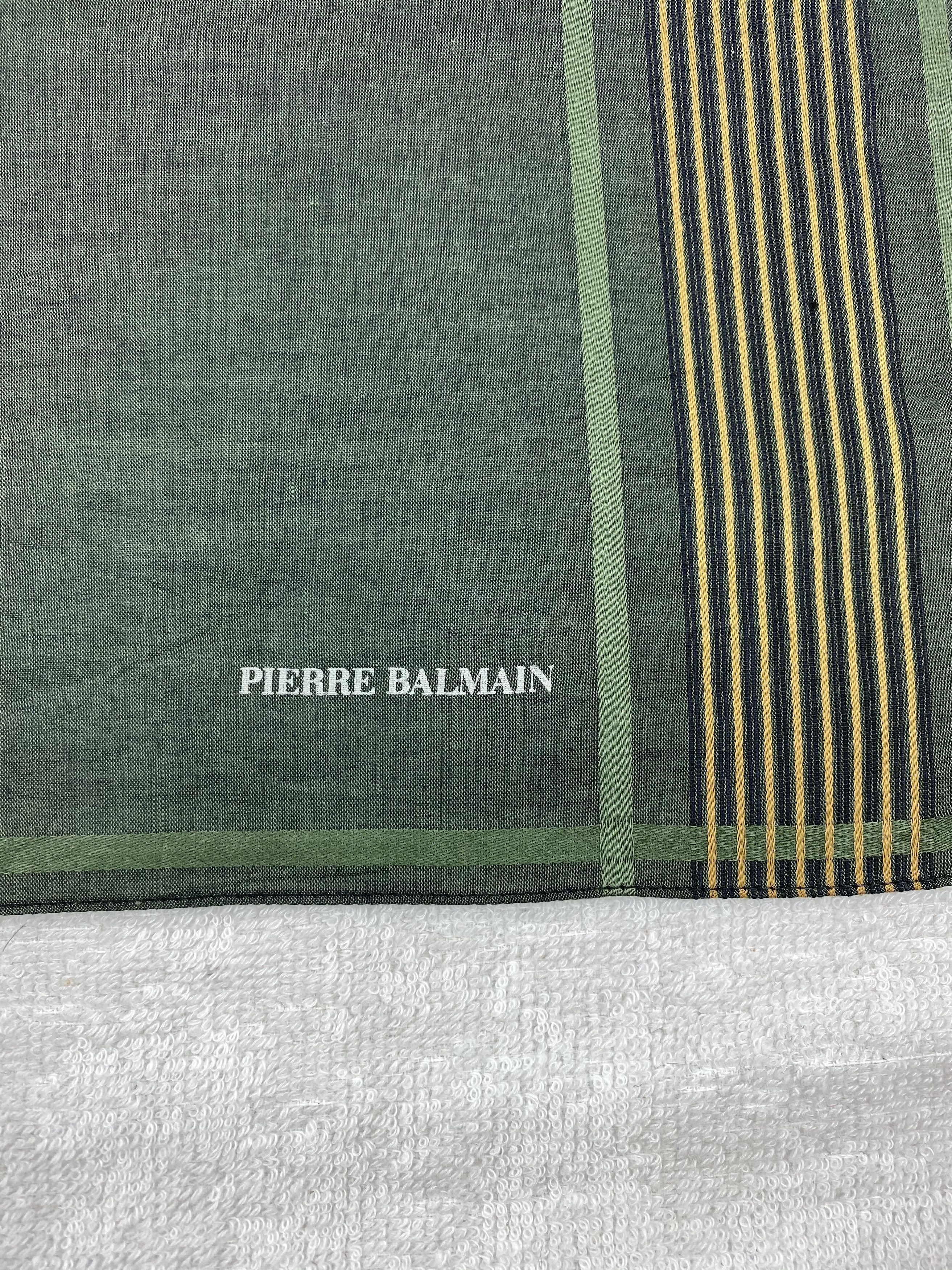 Pierre Balmain × Vintage Pierre Balmain Handkerchief / Bandana / Neckerchief Size ONE SIZE - 5 Thumbnail