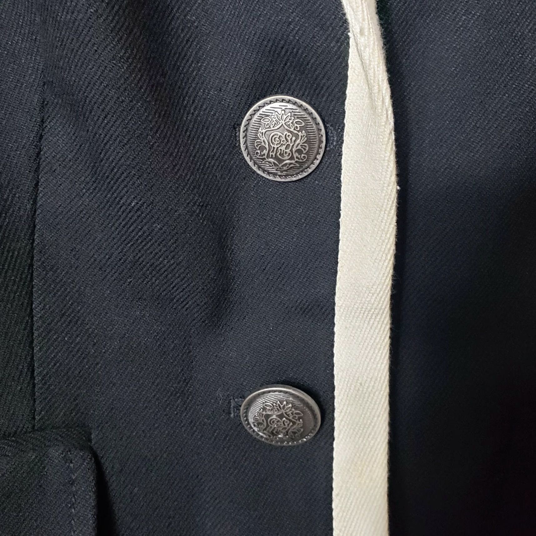 Banana Republic Banana Republic Factory Schoolboy Piped Wool Blend Blazer Size 2 Size XS / US 0-2 / IT 36-38 - 6 Thumbnail