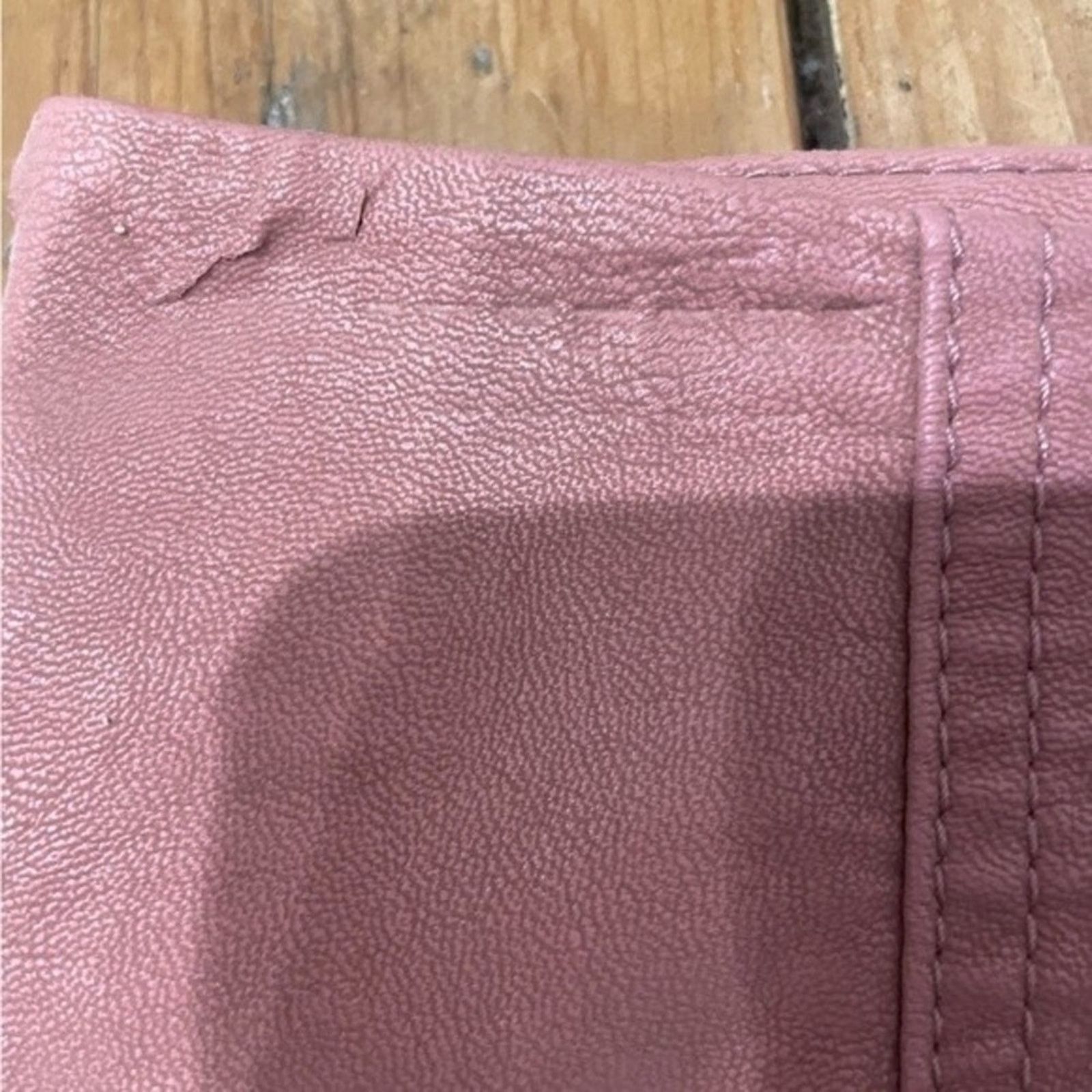 Free People FreePeople vegan suede pink mini skirt, size 4 Size 27" / US 4 / IT 40 - 12 Thumbnail
