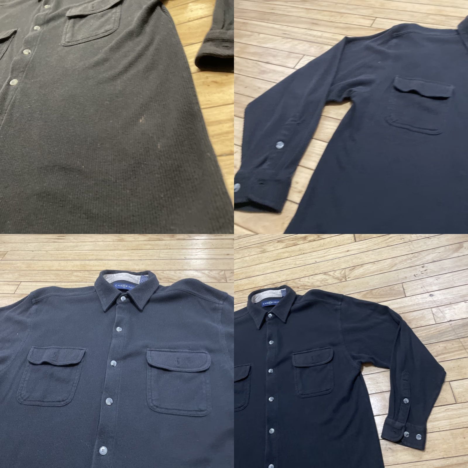 Vintage VINTAGE Chereskin Shirt Men M Black Corduroy Skate 90s grunge y2k streetwear capsule Shirt Mens M Black Corduroy 90s Grunge Skate Vintage Chereskin Size US M / EU 48-50 / 2 - 10 Thumbnail