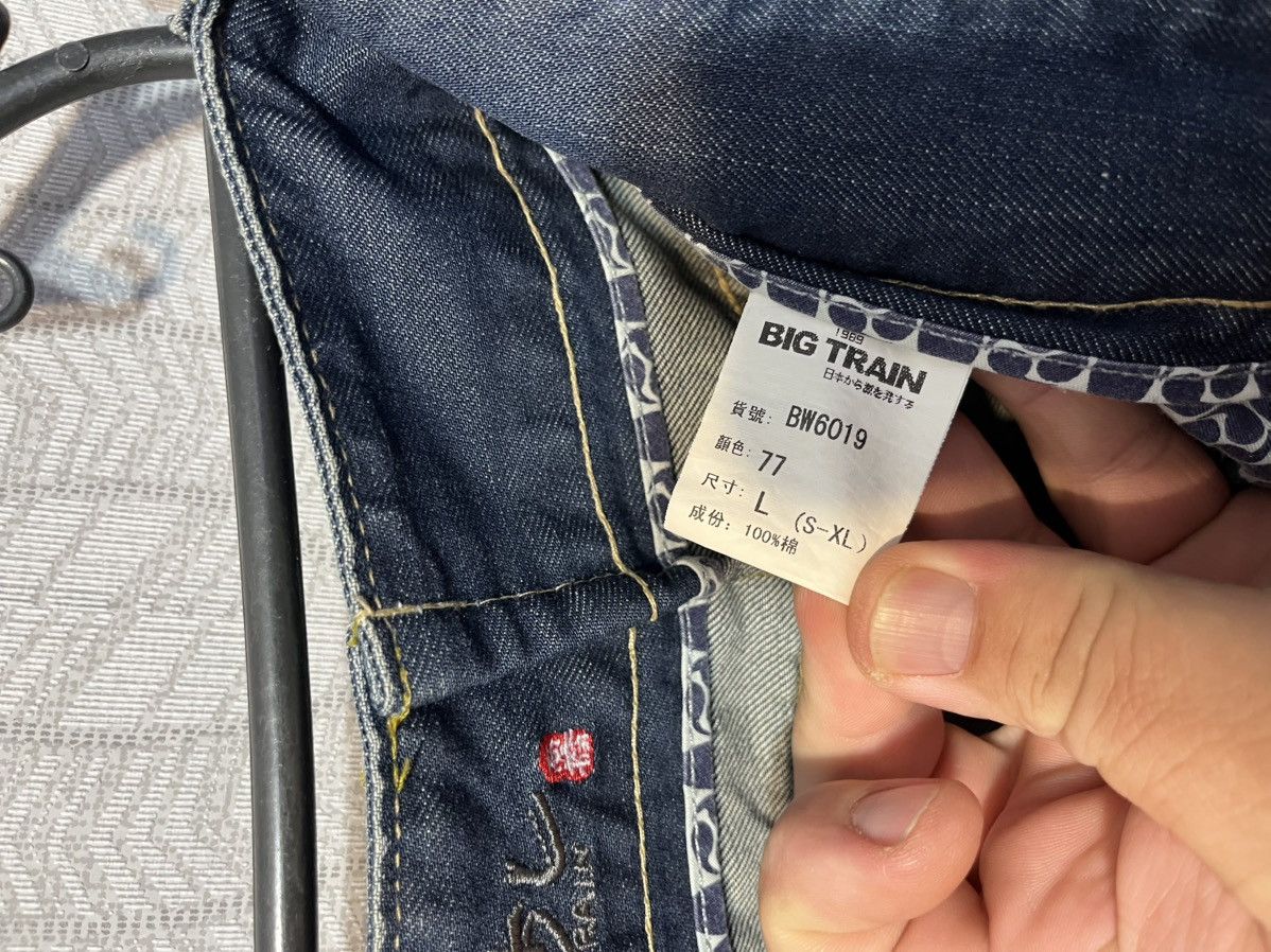 Japanese Brand Osaka Big Train Y2K Streetwear Japan Jeans Embroidered Logo Size US 30 / EU 46 - 12 Thumbnail