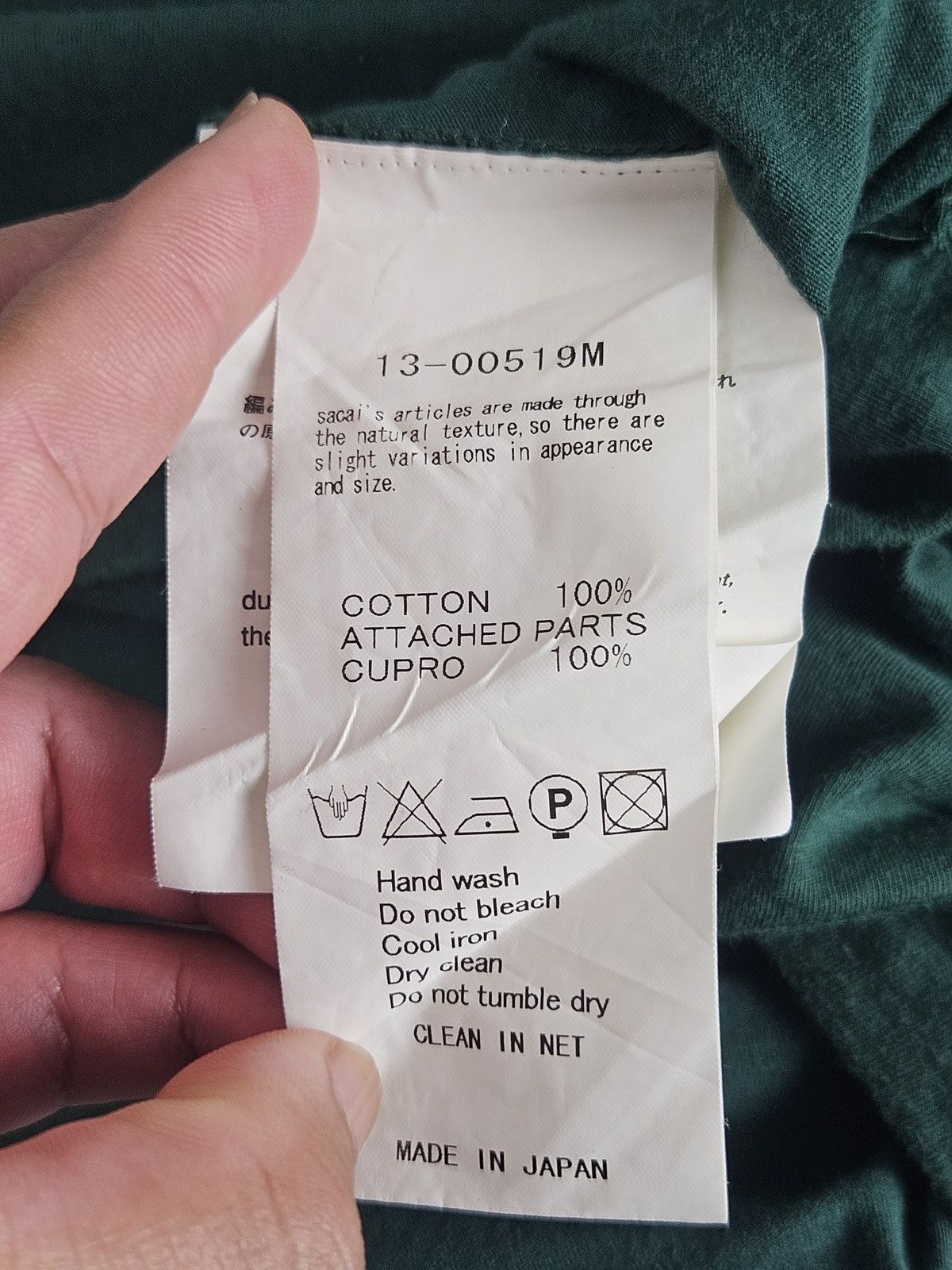 Sacai Sacai pocket shirt Size US L / EU 52-54 / 3 - 5 Thumbnail