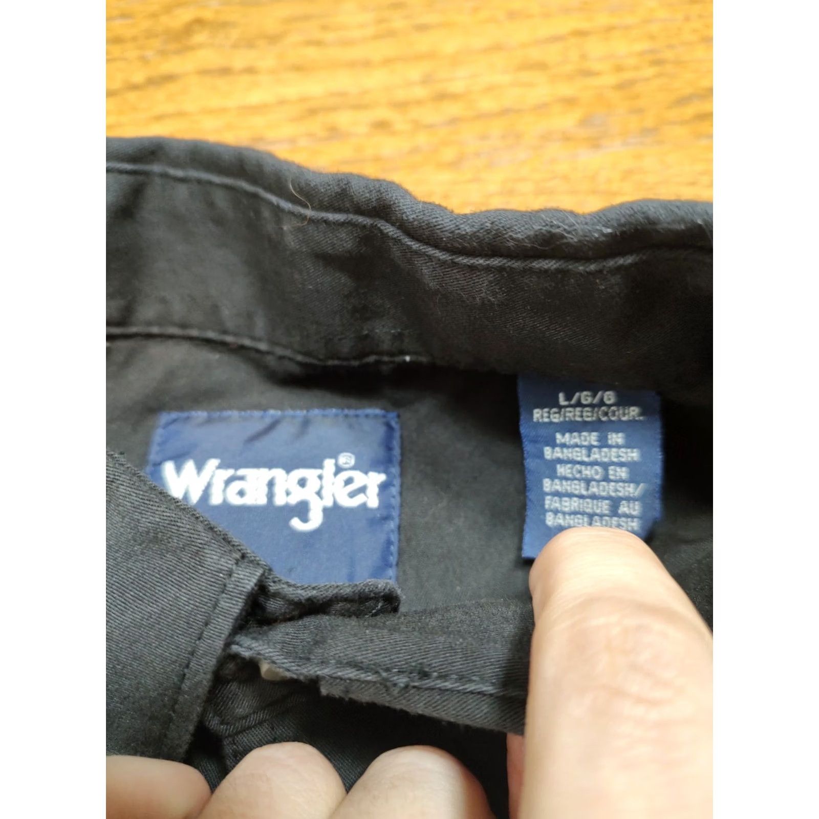 Wrangler Wrangler Yellowstone Western Button Down Shirt Large Black Dutton Ranch Size US L / EU 52-54 / 3 - 5 Thumbnail