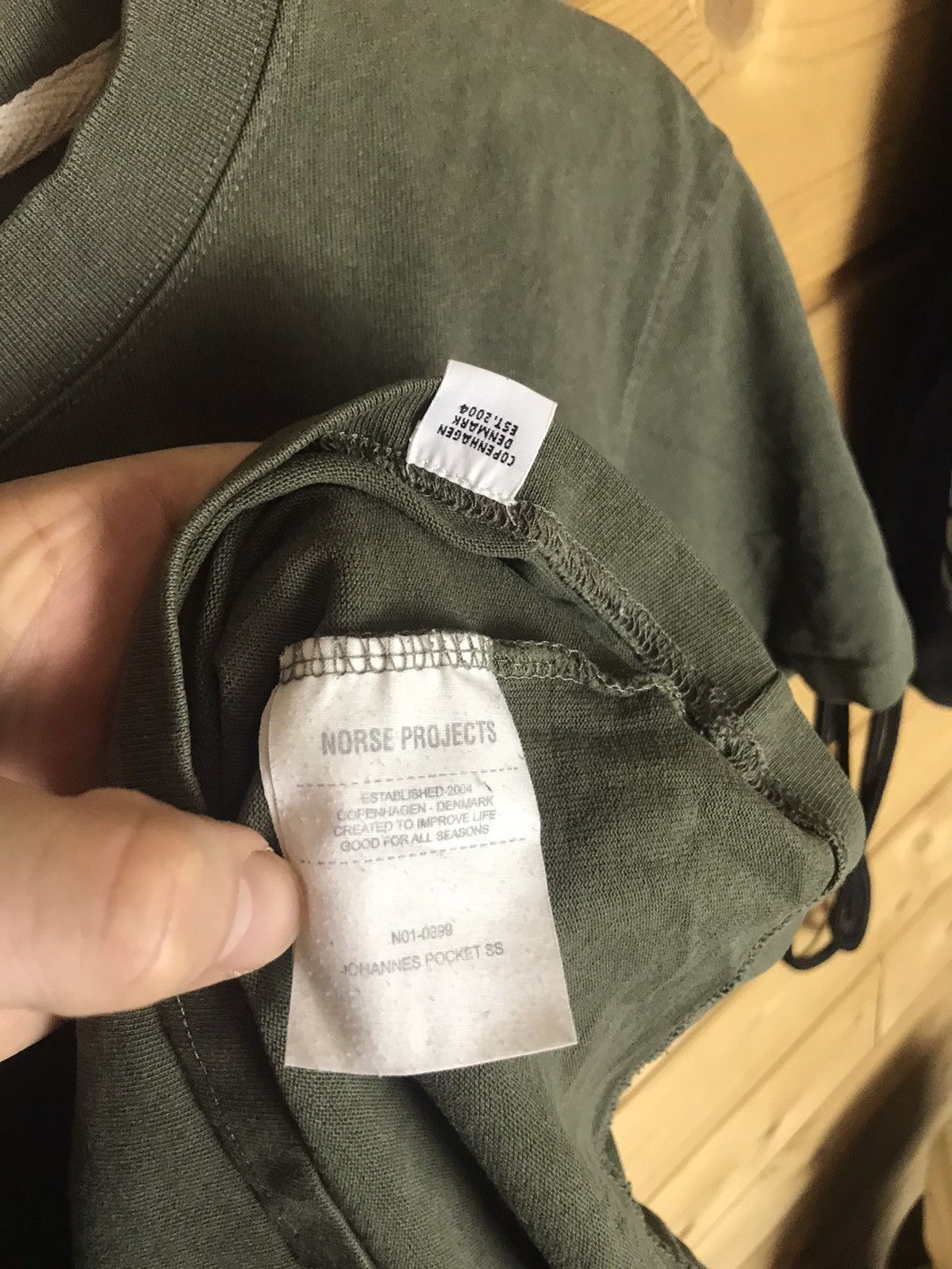 Norse Projects Norse Projects pocket t-shirt Size US M / EU 48-50 / 2 - 7 Thumbnail
