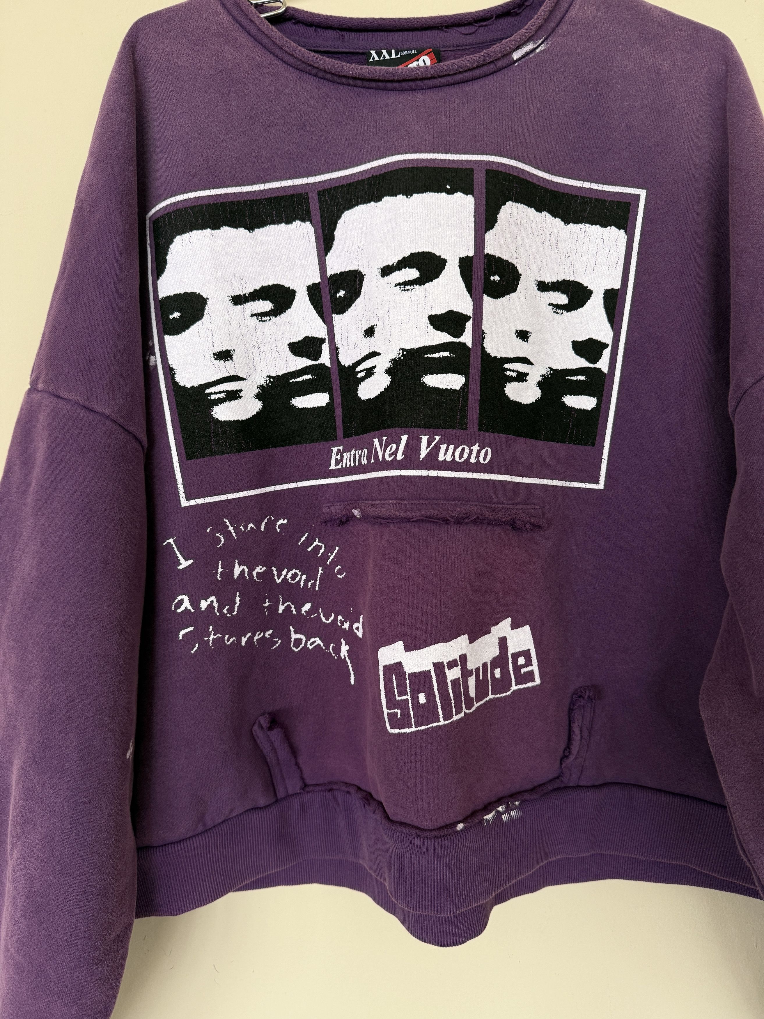 Vintage Vuoto Purple Crewneck Size US XXL / EU 58 / 5 - 3 Thumbnail