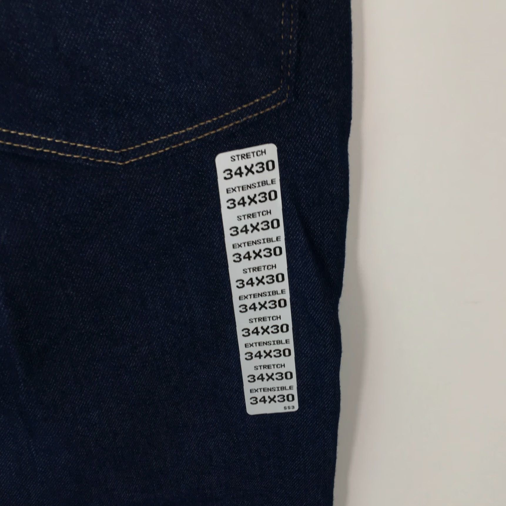 Wrangler Wrangler Rugged Wear Mens Casual Regular Stretch Straight Denim Blue Jeans 34X30 Size US 34 / EU 50 - 6 Thumbnail