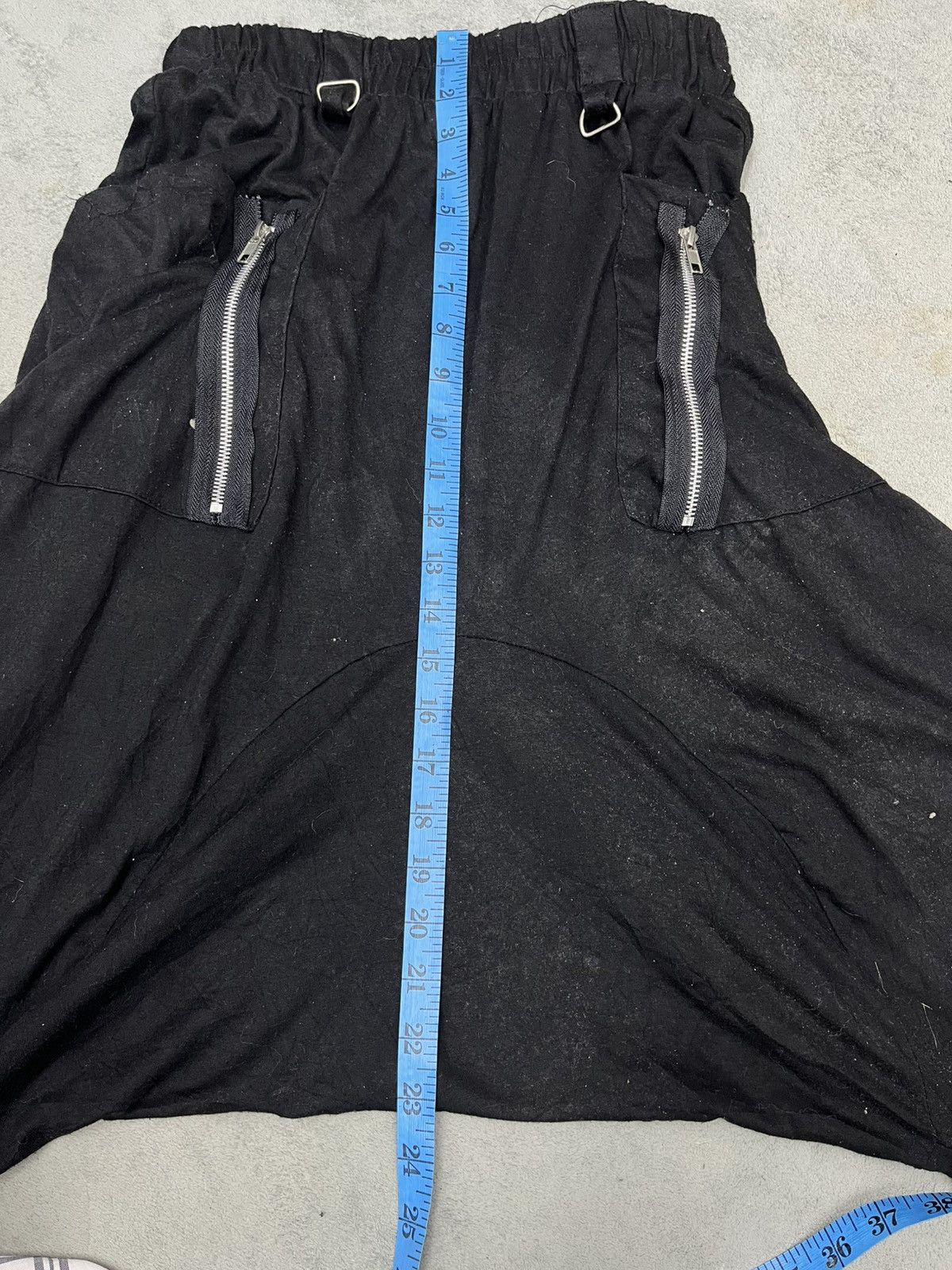 Hypebeast × Japanese Brand GOTHIC BAGGY DROP CROTCH PANTS Size US 26 / EU 42 - 8 Thumbnail