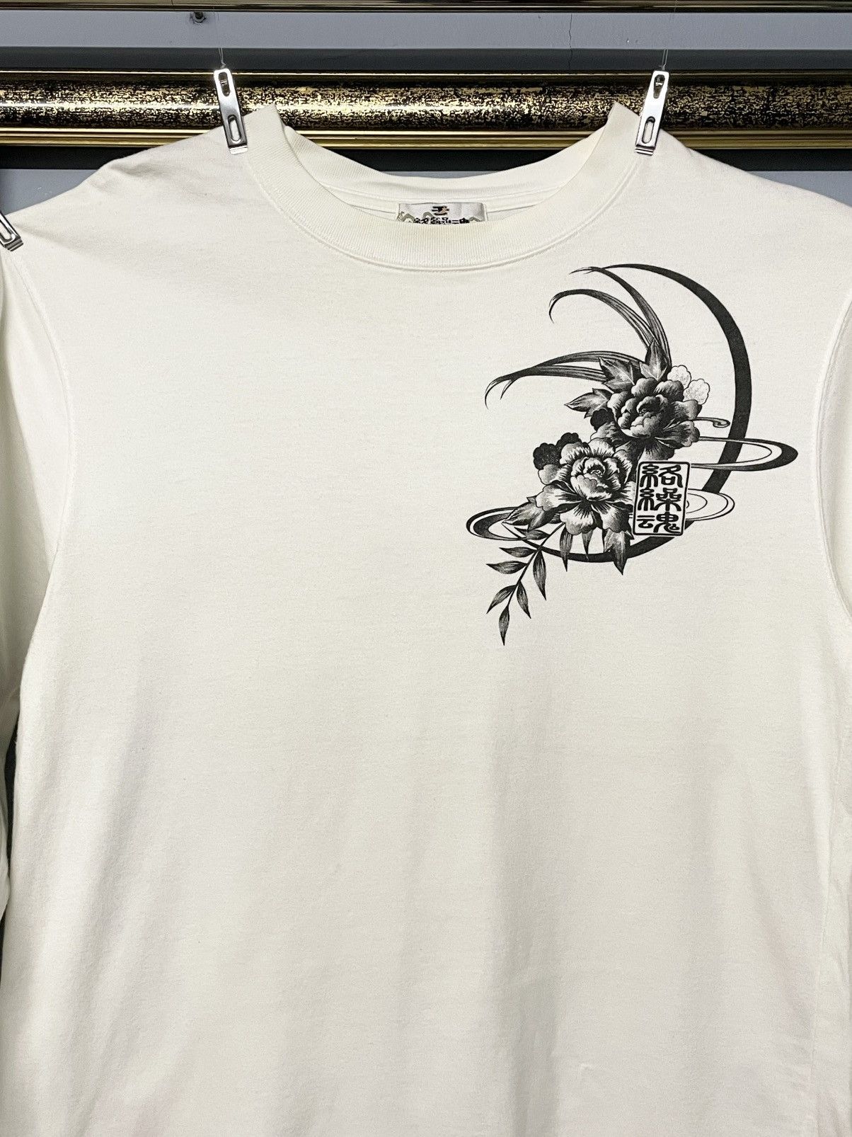 Designer Vintage Og 1990s Japan Designer Karakuri Tamashi Art Tshirt Size US S / EU 44-46 / 1 - 9 Thumbnail