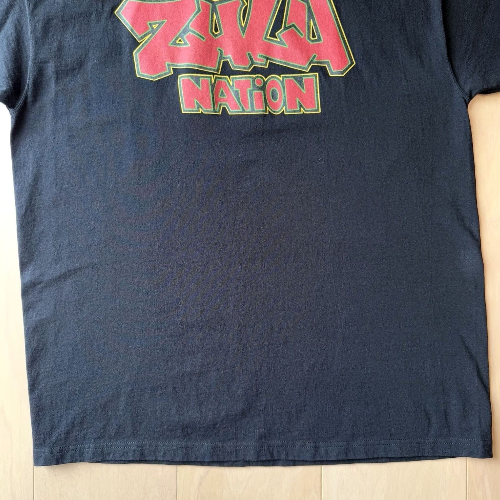 Quest VINTAGE Zulu Nation Shirt Y2K Exact Science Tribe Called Quest New York Black XL Mens Size US XL / EU 56 / 4 - 4 Thumbnail