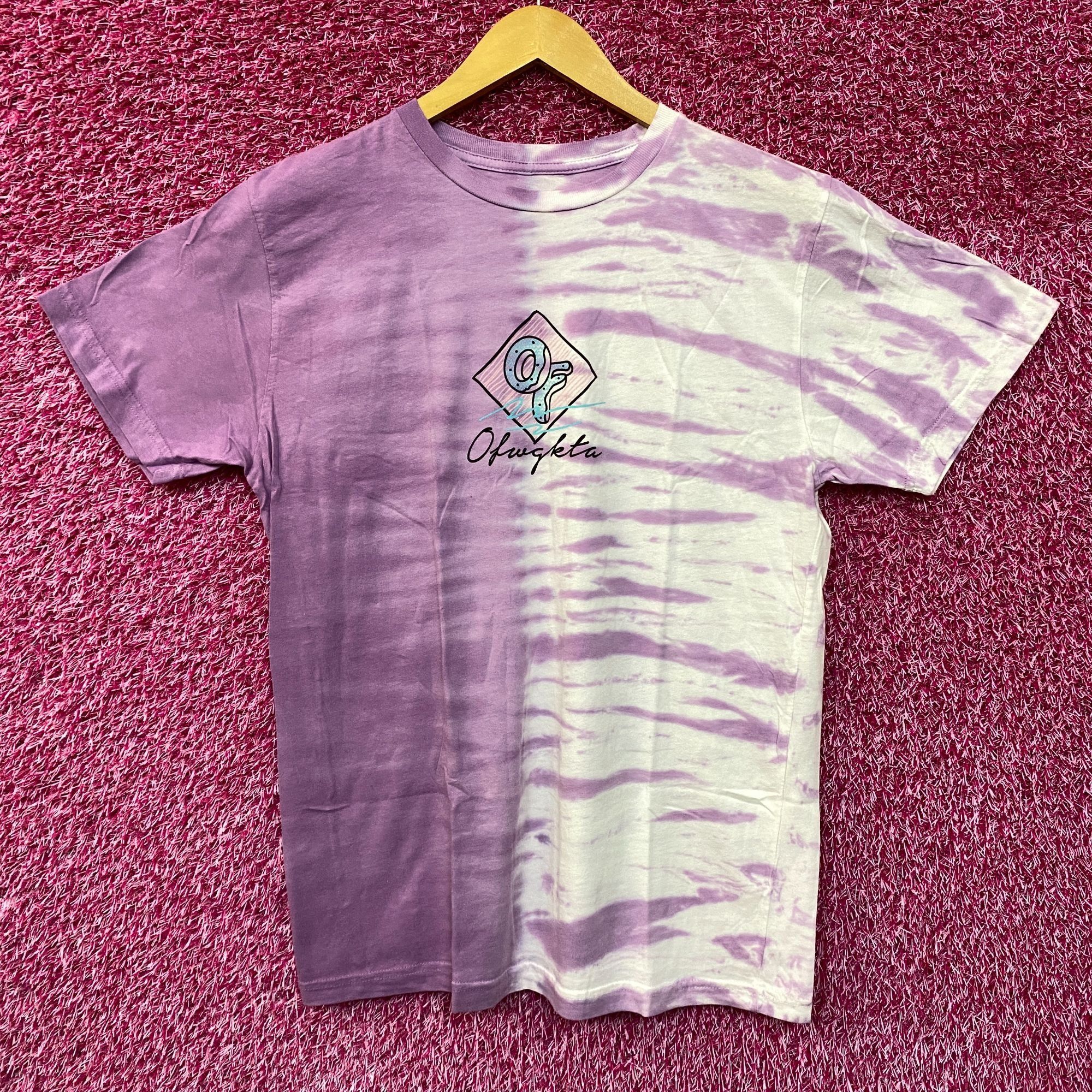 Rap Tees Odd Future Purple Embroidered Tie dye Tshirt size Medium Size US M / EU 48-50 / 2 - 1 Thumbnail