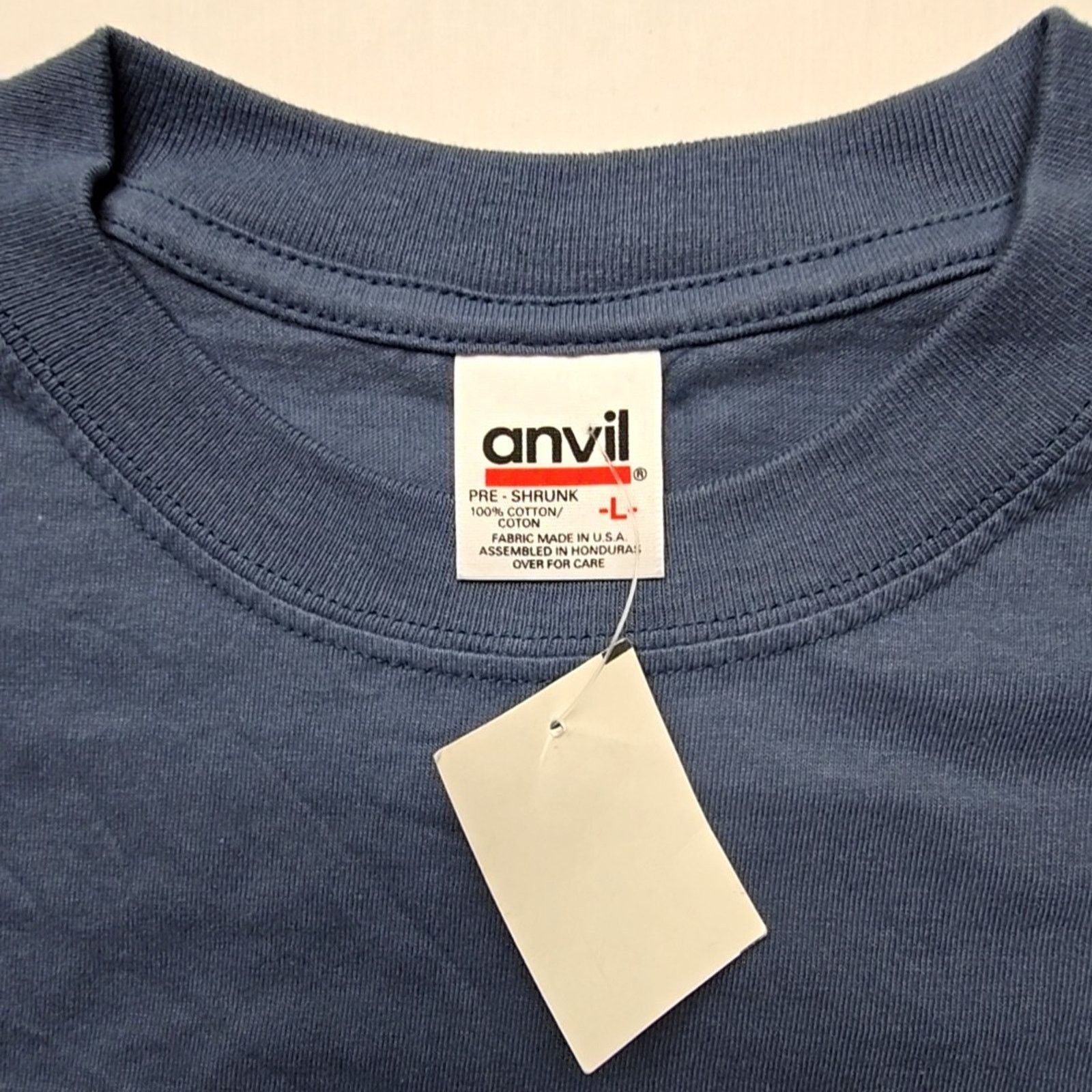 Anvil Vintage Shenandoah National Park Shirt Blue Large Nature Tee Size US L / EU 52-54 / 3 - 3 Thumbnail