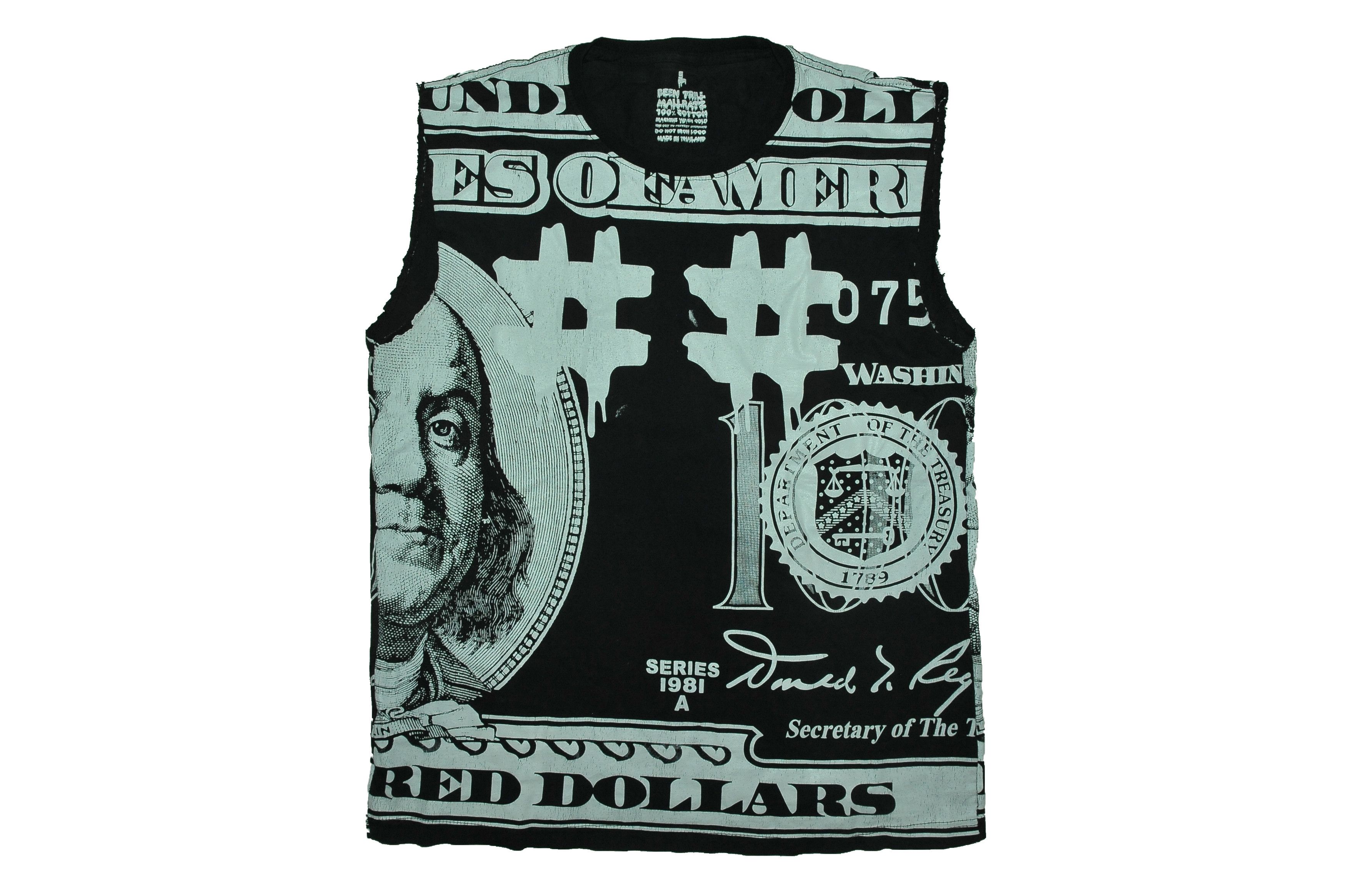 Other Vintage Dollar Bill All Over Print Tank Top Size US L / EU 52-54 / 3 - 1 Thumbnail