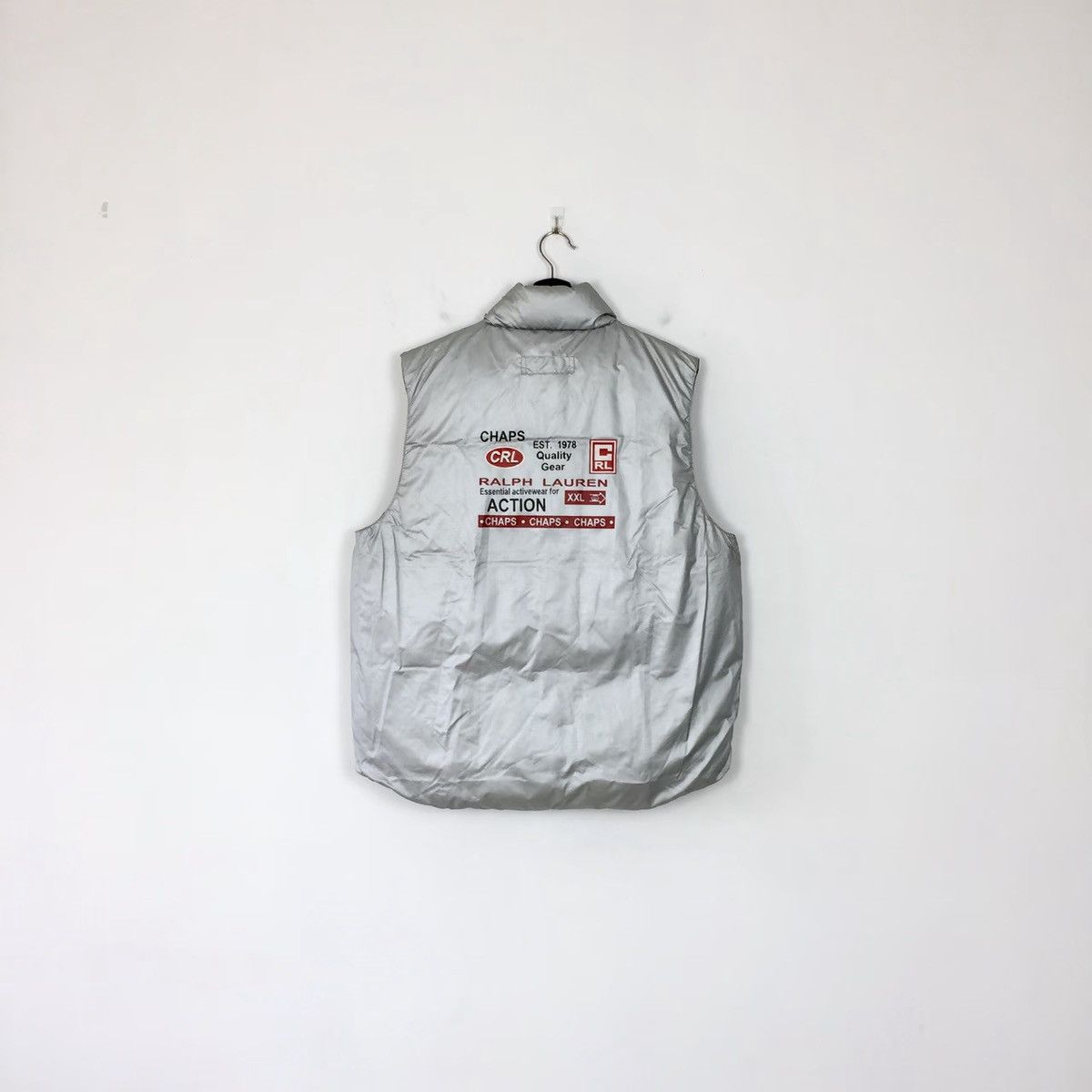 A$AP Rocky VINTAGE CHAPS RALPH LAUREN REVERSIBLE PUFFER VEST Size US L / EU 52-54 / 3 - 5 Thumbnail