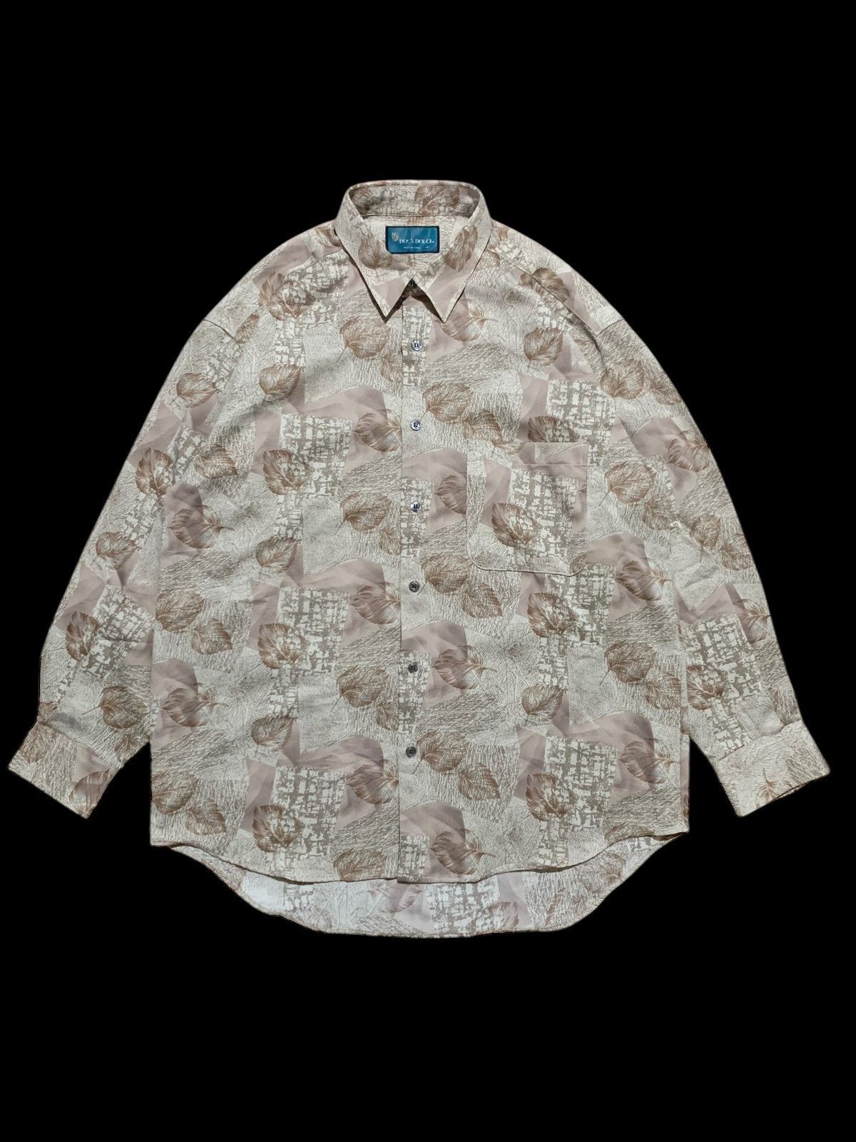 Japanese Brand × Vintage Doux Douce Japan printed silk shirt Size US M / EU 48-50 / 2 - 1 Thumbnail