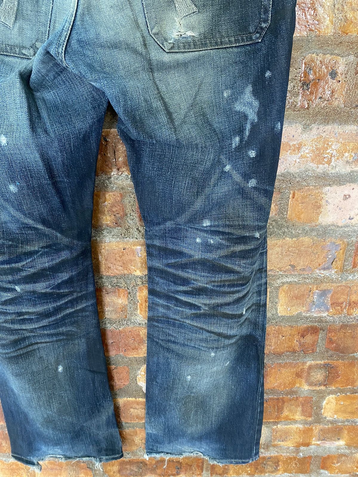 Mastermind Japan × Roar ROAR Flare Embordered Revolver Wash Faded pants Size US 33 - 8 Thumbnail