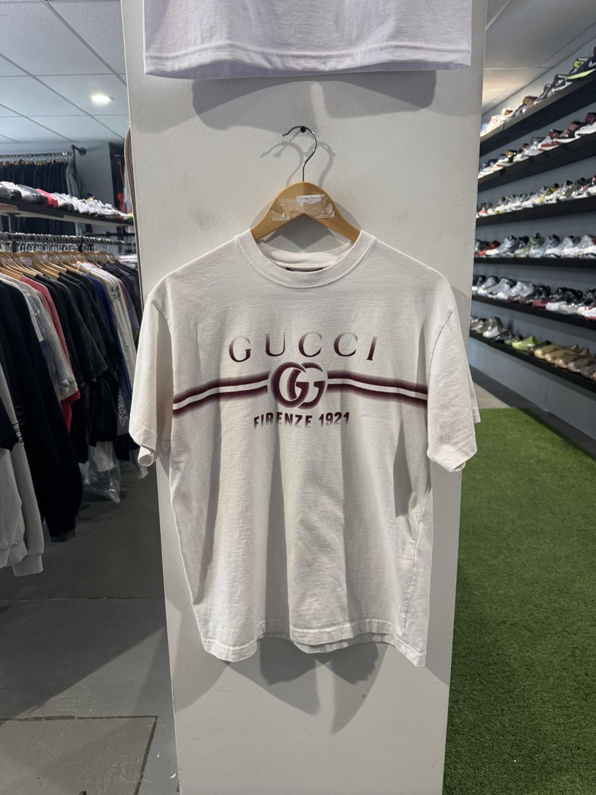 Gucci Gucci Firenze Interlocking G Tee Size US S / EU 44-46 / 1 - 1 Thumbnail