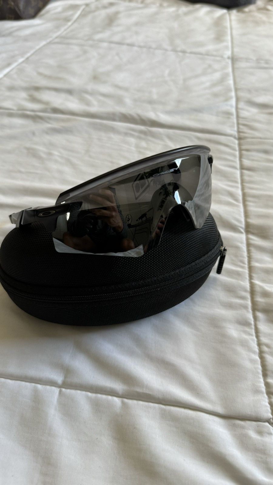 image of Oakley Enconder Sunglasses in Black, Men's