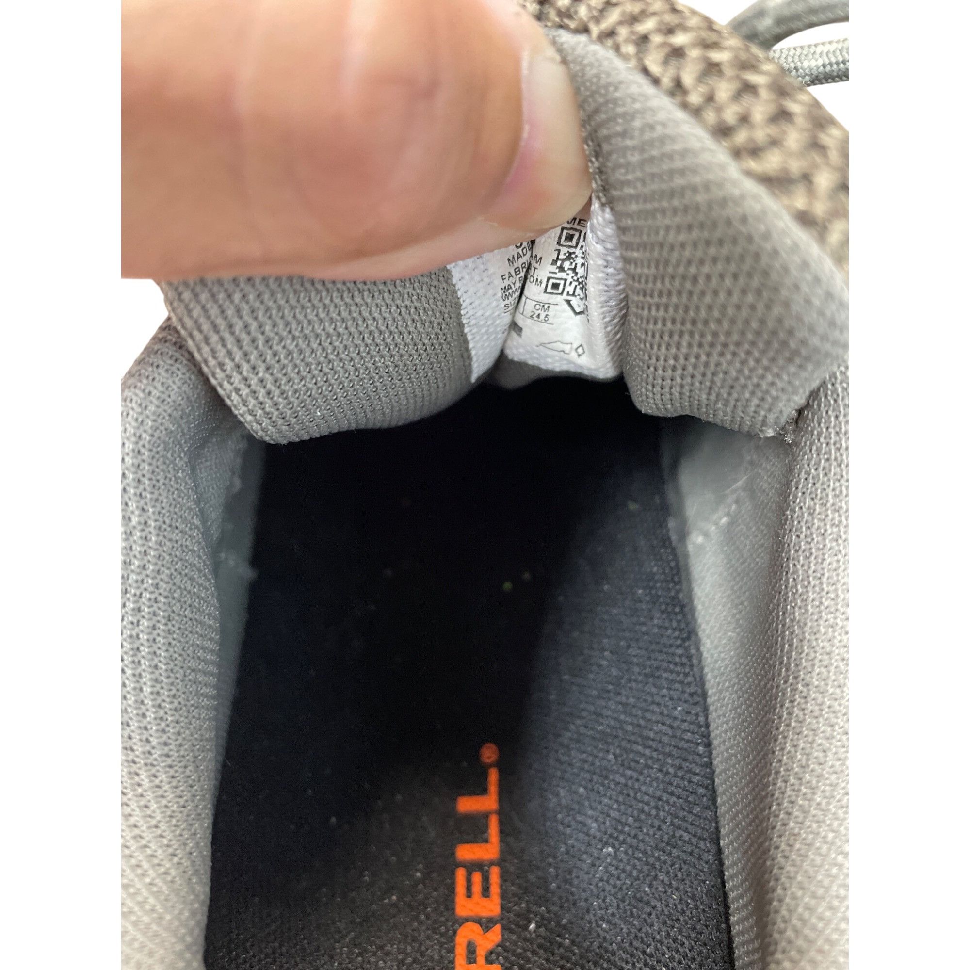 Merrell Merrell Womens Brown Suede Canvas Hiking Shoes Sneakers Size Size US 7.5 / IT 37.5 - 7 Thumbnail