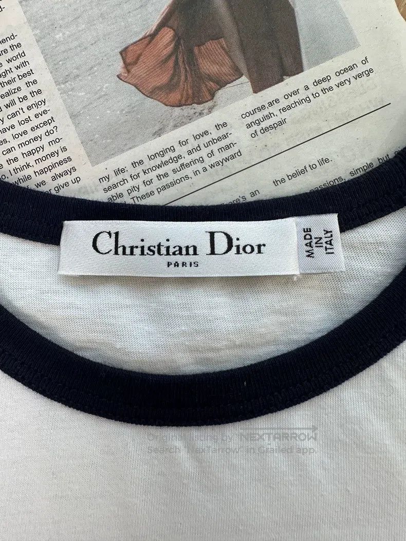 Other Dior White Lucky Star Little Bee CD Printed T-shirt Size S / US 4 / IT 40 - 8 Thumbnail