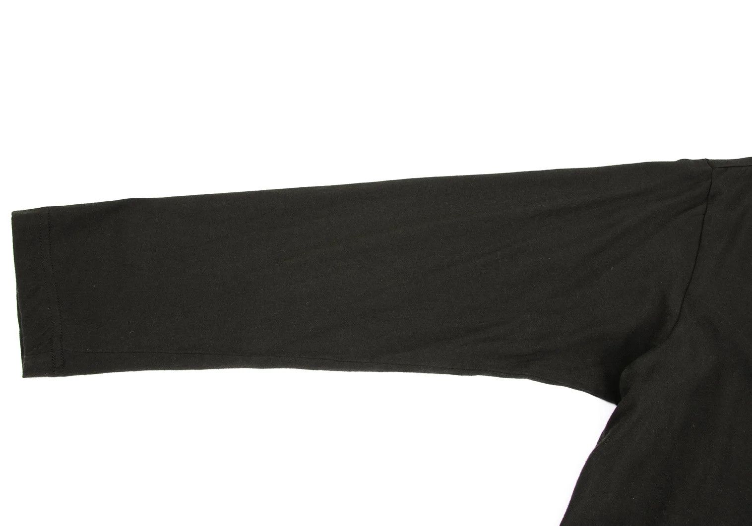 Yohji Yamamoto Cotton Panel Long Cardigan in Khaki and Black Size US M / EU 48-50 / 2 - 5 Thumbnail