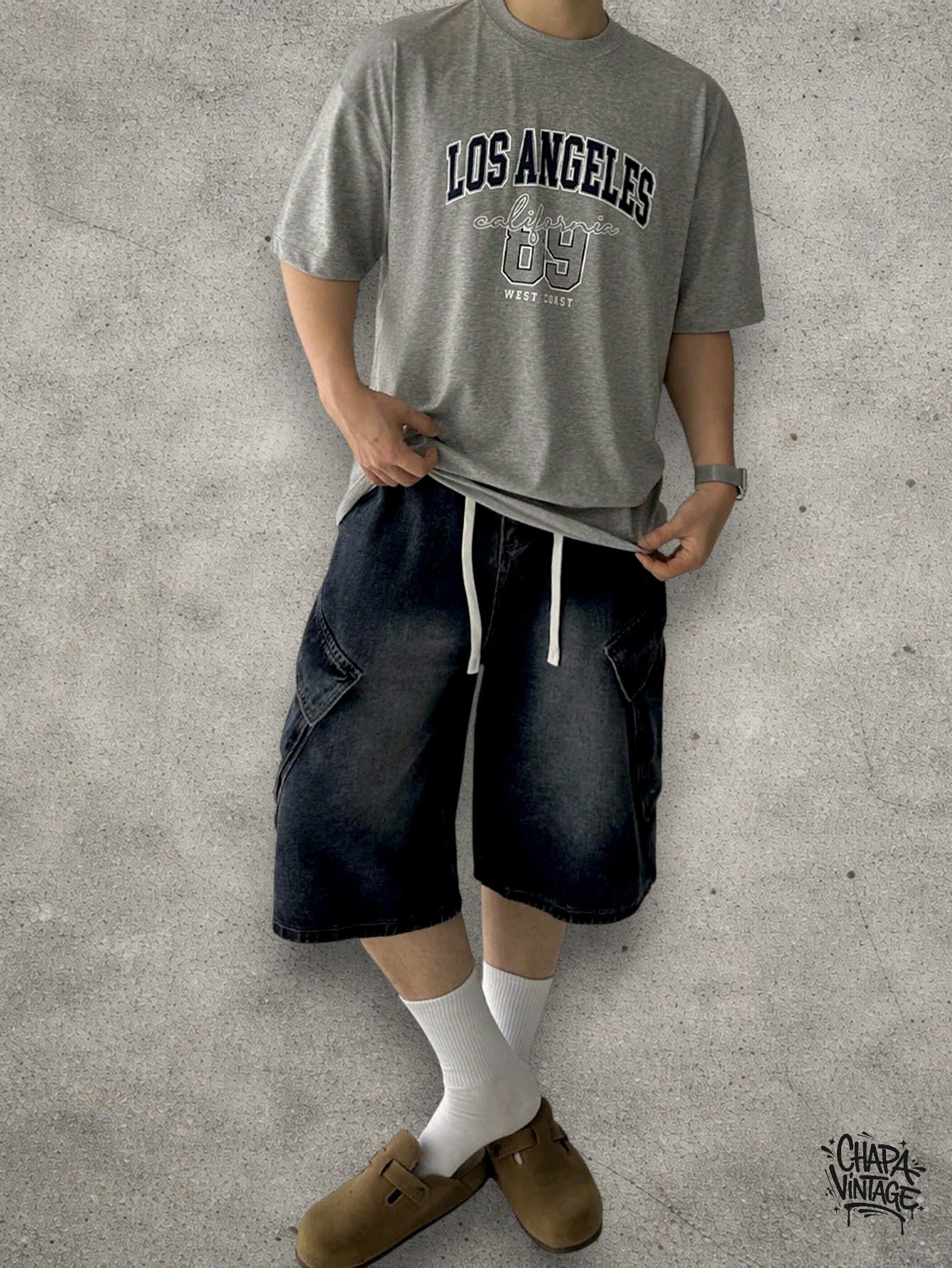 Japanese Brand Washed opium cargo shorts Size US 34 / EU 50 - 3 Thumbnail