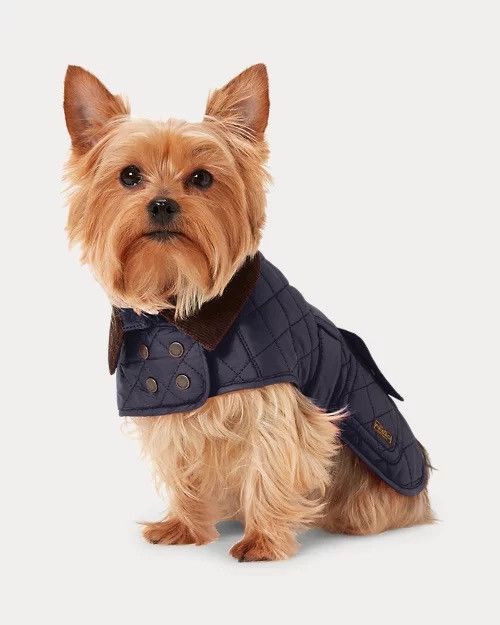 Ralph Lauren Ralph Lauren Dog Fleece-Lined Dog Barn Jacket size L Navy Size ONE SIZE - 1 Thumbnail