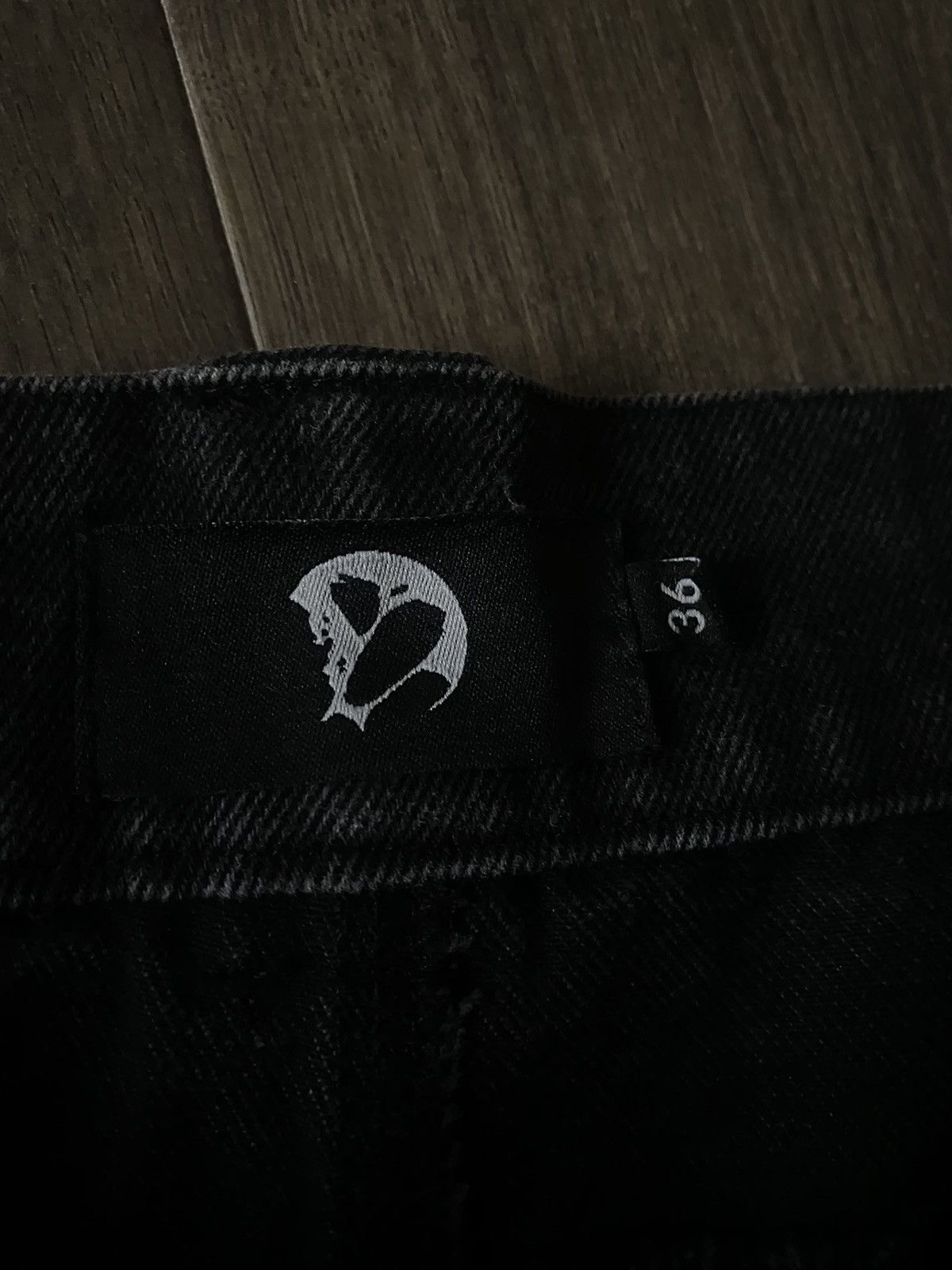 Japanese Brand Cyvist Spider Distressed Jeans Size US 36 / EU 52 - 3 Thumbnail