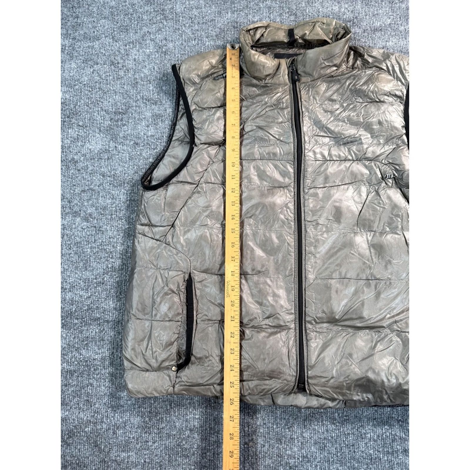Ralph Lauren Ralph Lauren RLX Vest Mens XL Gray Down Puffer Quilted Lightweight Insulated Zip Size US XL / EU 56 / 4 - 5 Thumbnail
