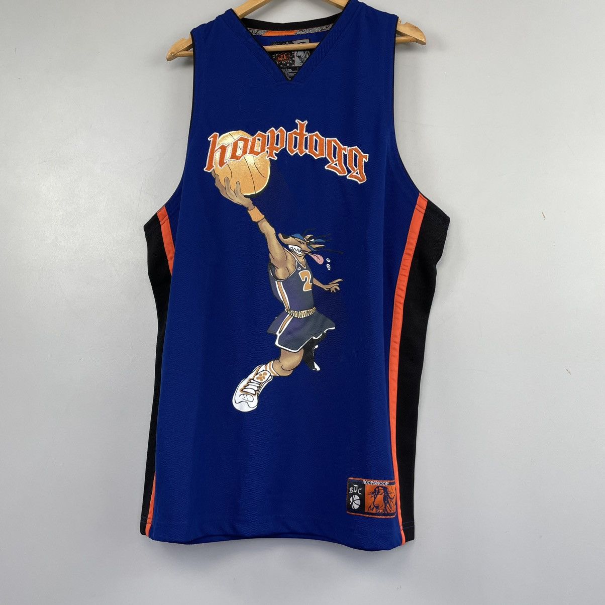 Snoop Dogg RARE Vintage Snoop Doggy Dogg Basketball Jersey #2 Rap Size US XXL / EU 58 / 5 - 4 Thumbnail