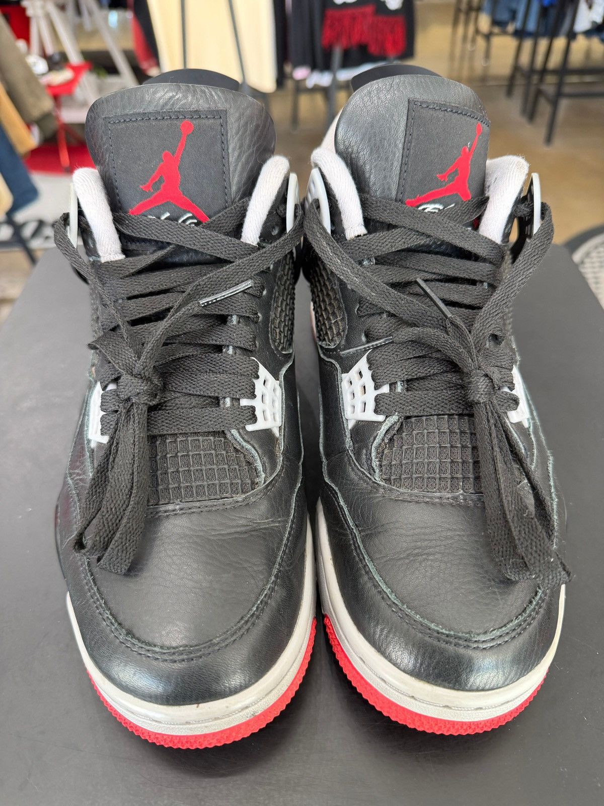 Jordan Brand Air Jordan 4 Bred Reimagined Size 9 (2024) Size US 9 / EU 42 - 2 Thumbnail