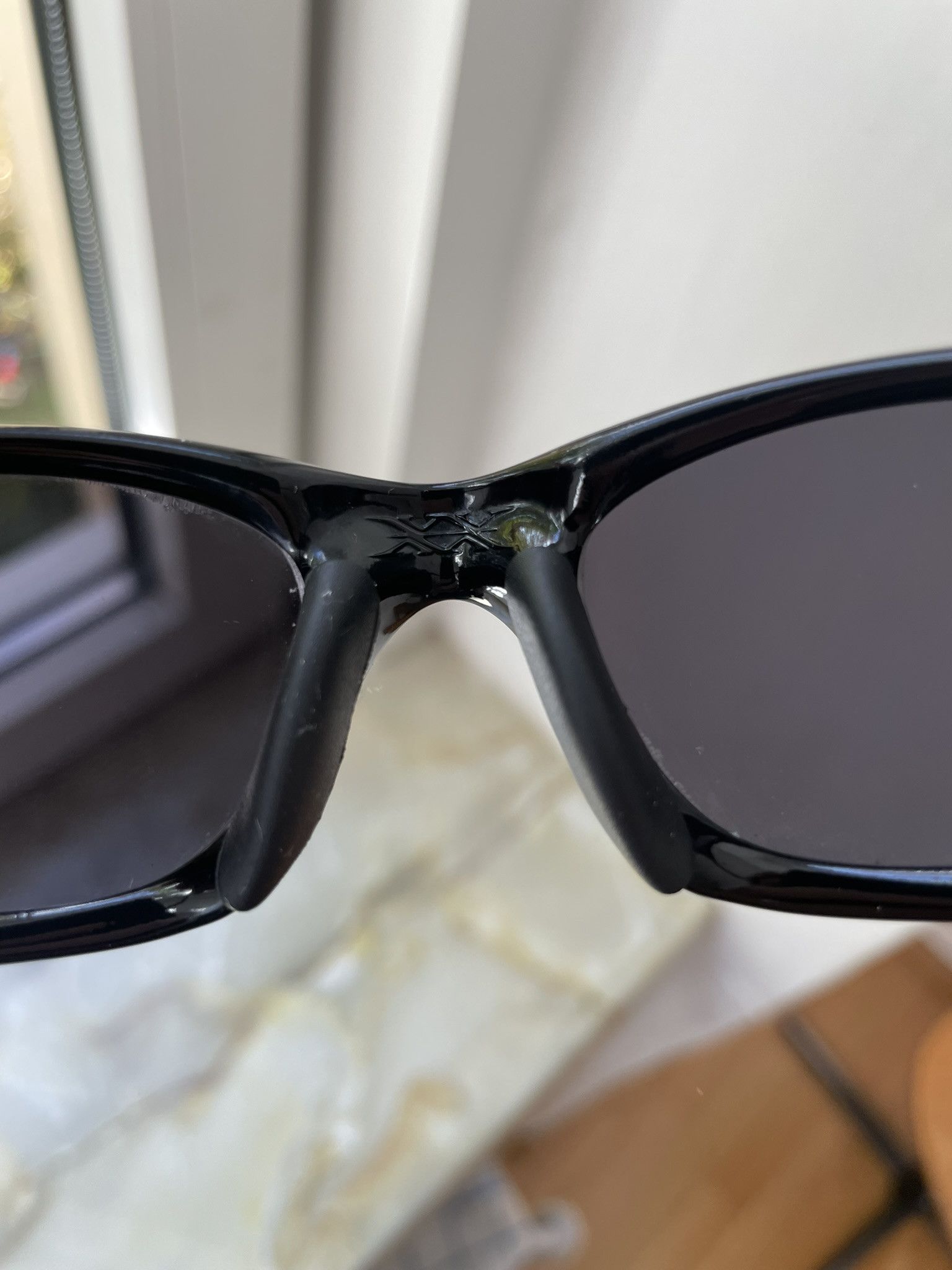 Oakley Oakley XX Twenty w/ Polished Black, Ice Iridium Lenses Size ONE SIZE - 6 Thumbnail
