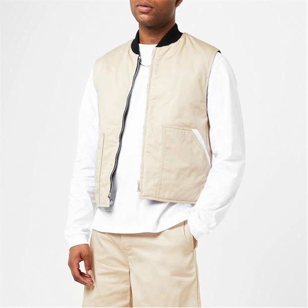 Palm Angels o1y0325 Vest in Beige Size US XS / EU 42 / 0 - 4 Thumbnail