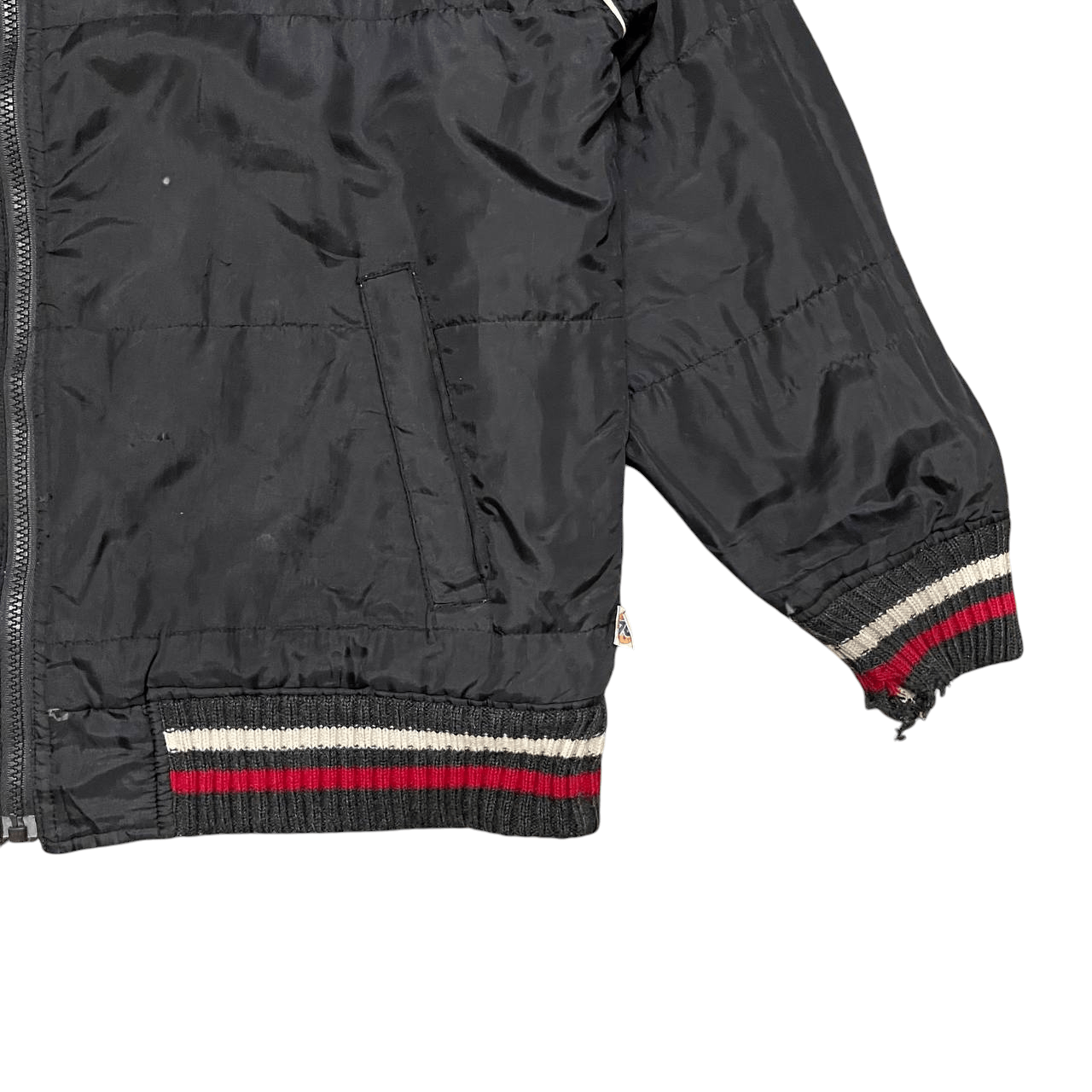 Japanese Brand Vintage 76 Lubricant Racing Oil Puffer Jacket Reversible Size US L / EU 52-54 / 3 - 17 Thumbnail