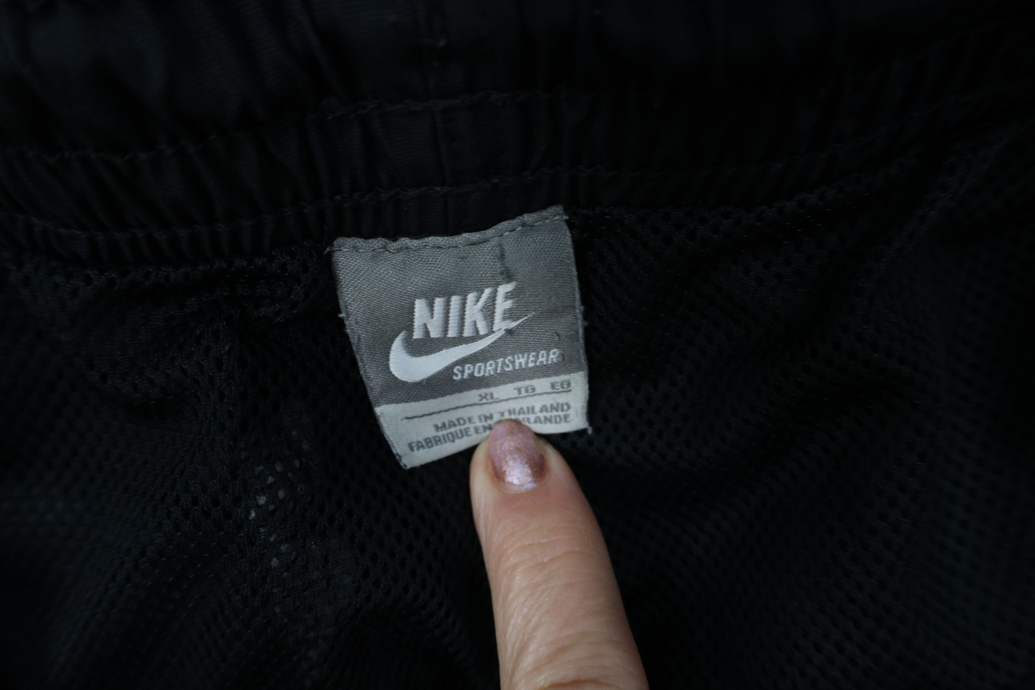 Nike Vintage Y2K Nike Scott Mini Swoosh Lined Wide Leg Pants Size US 36 / EU 52 - 9 Thumbnail
