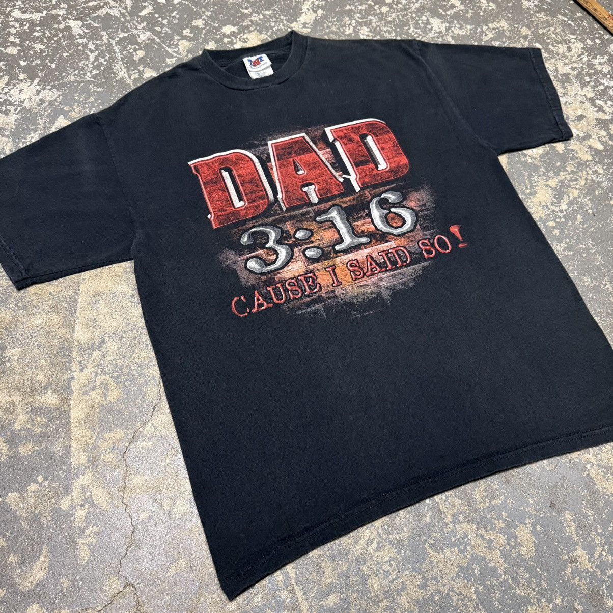 WWE Vintage Dad 3:16 Wrestling Stone Cold Spoof T Shirt WWF WWE Size US XL / EU 56 / 4 - 2 Thumbnail
