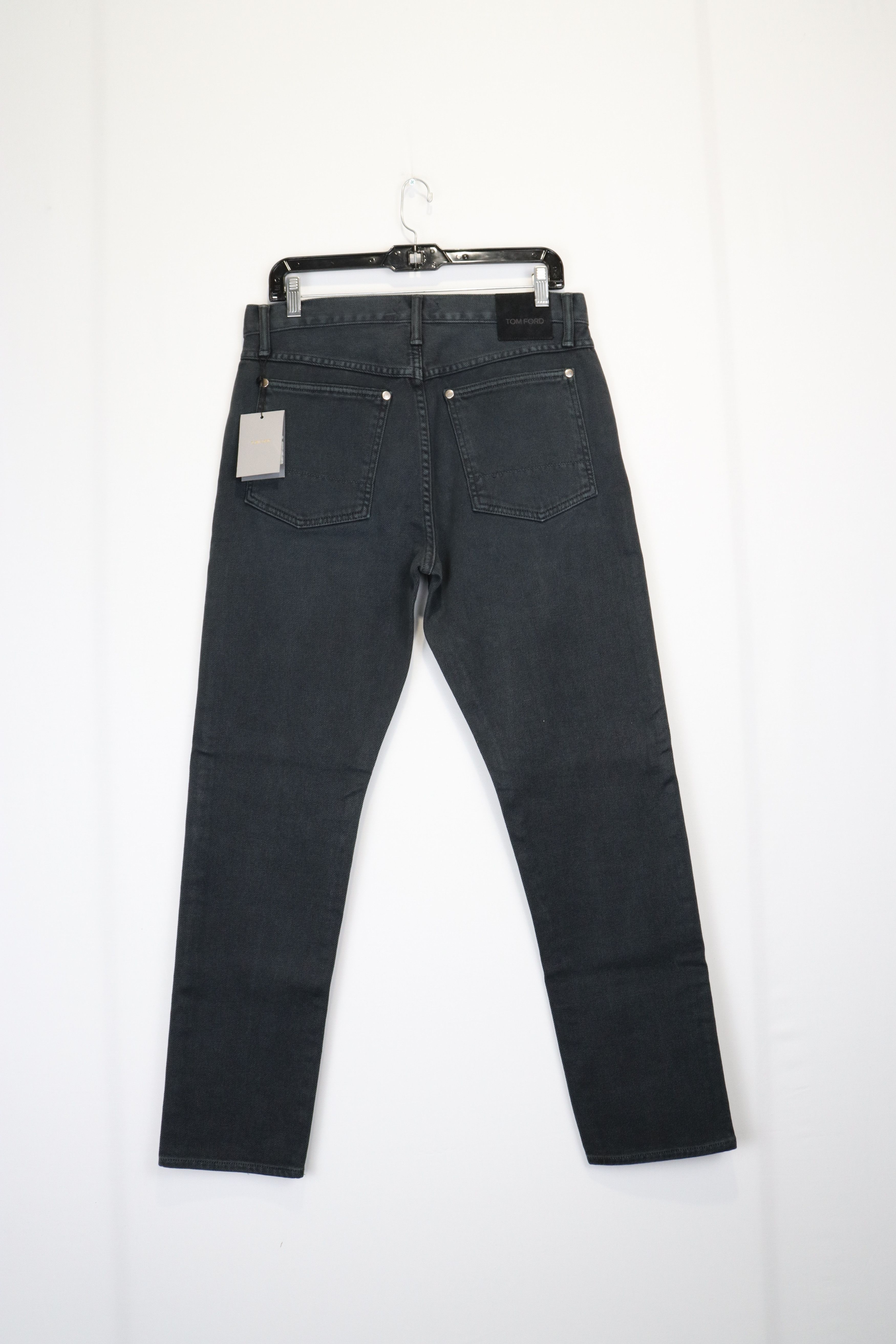 image of Tom Ford O1Rshd Tapered Denim In Black, Men's (Size 30)