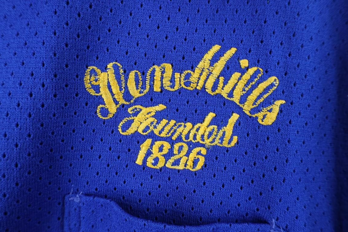 Vintage Vintage 50s Mesh 1/4 Zip Jersey Collared Polo Shirt Blue USA Size US XL / EU 56 / 4 - 4 Thumbnail