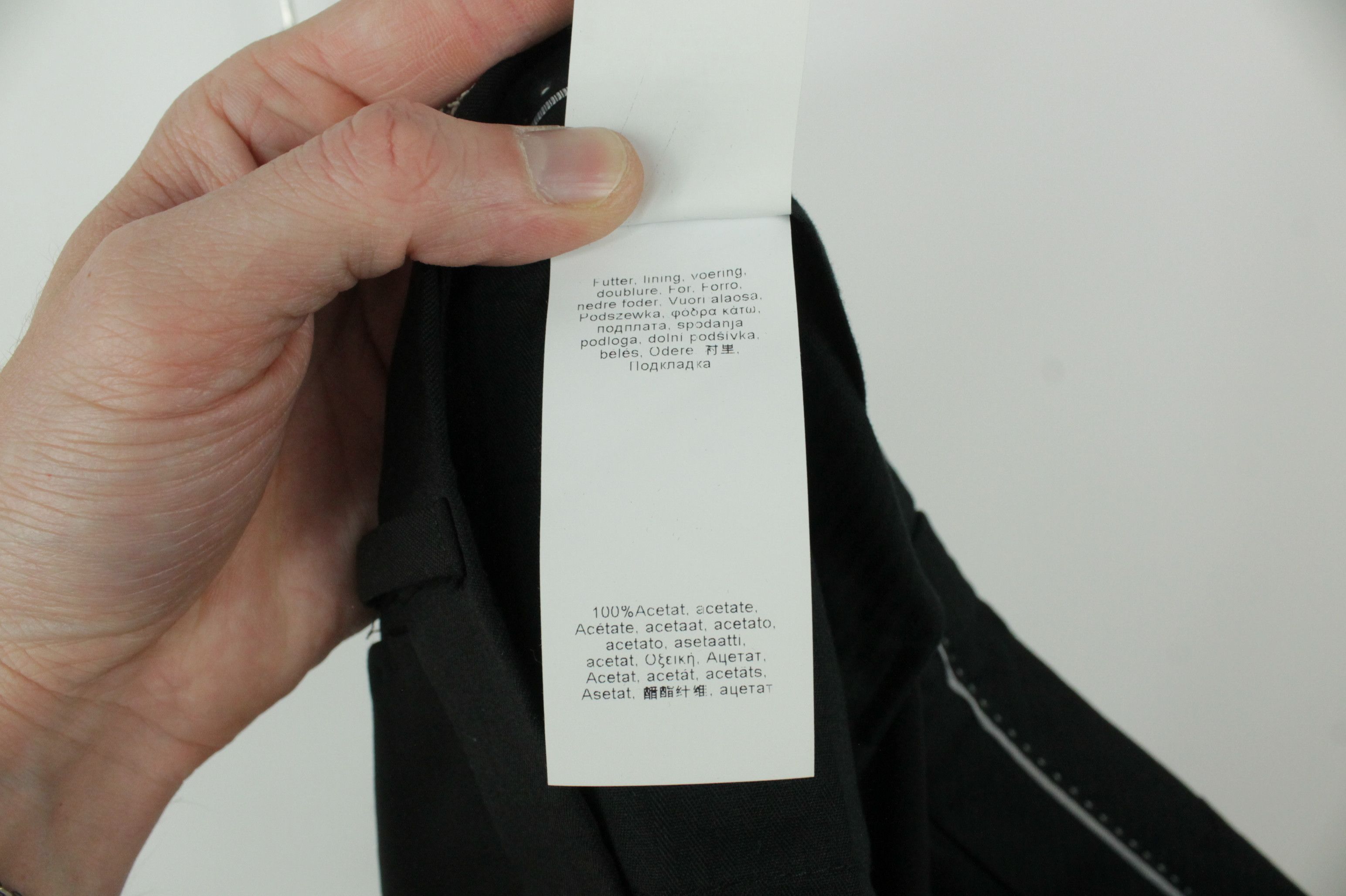 Other Van Laack Light Black Wool Formal Suit Men's Size 40R - 20 Thumbnail
