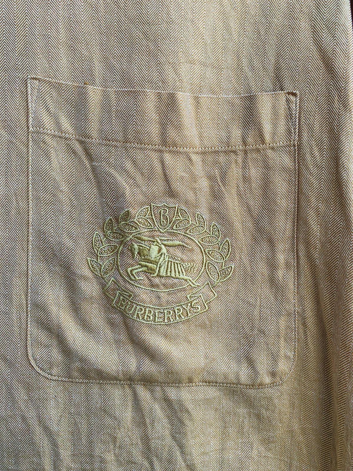 Burberry × Vintage Vintage Burberry's Buttons up Shirt! Size US XL / EU 56 / 4 - 6 Thumbnail