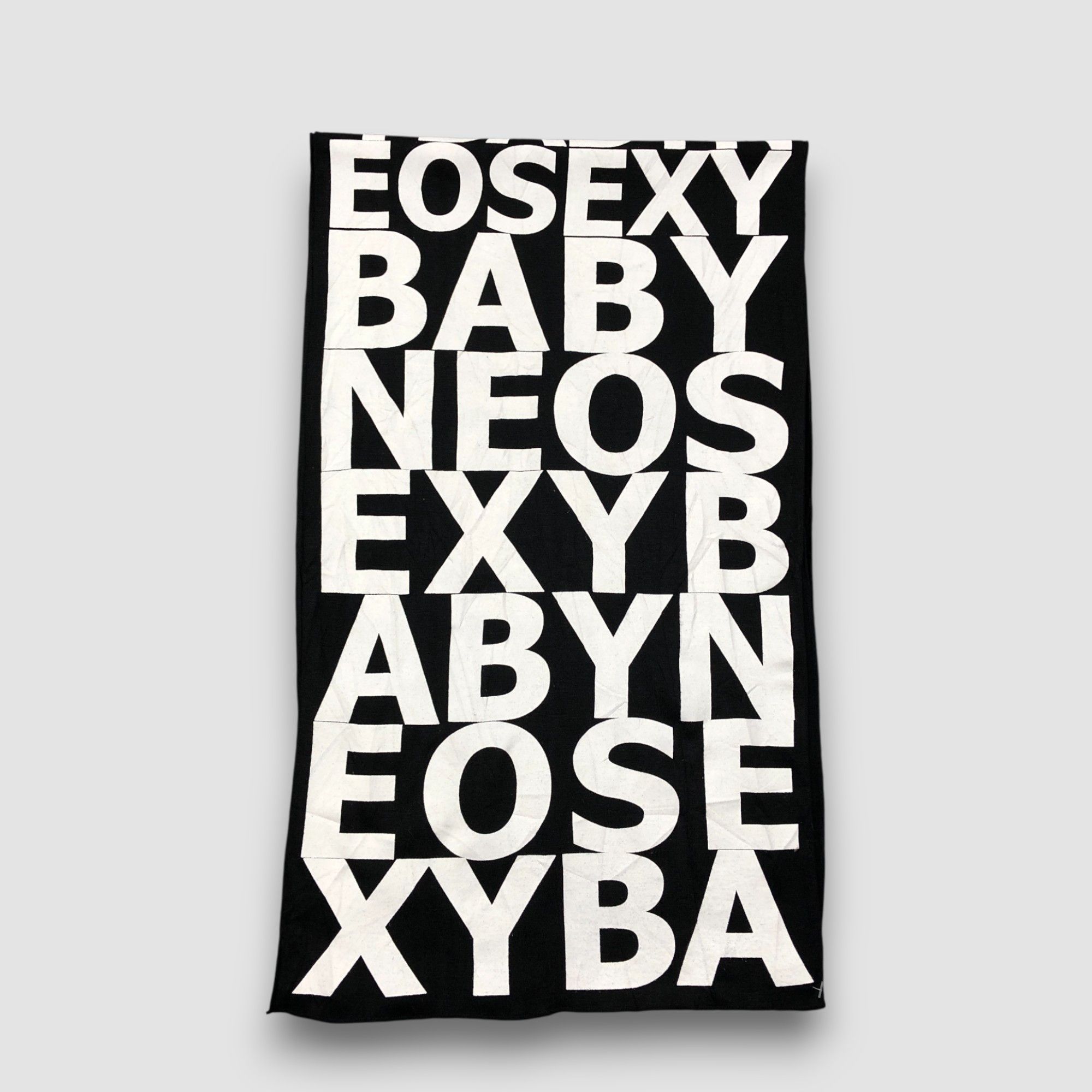 Japanese Brand Vintage Baby Neo Sexy Scarf Muffler Wool Cashmere Scarves Size ONE SIZE - 4 Thumbnail