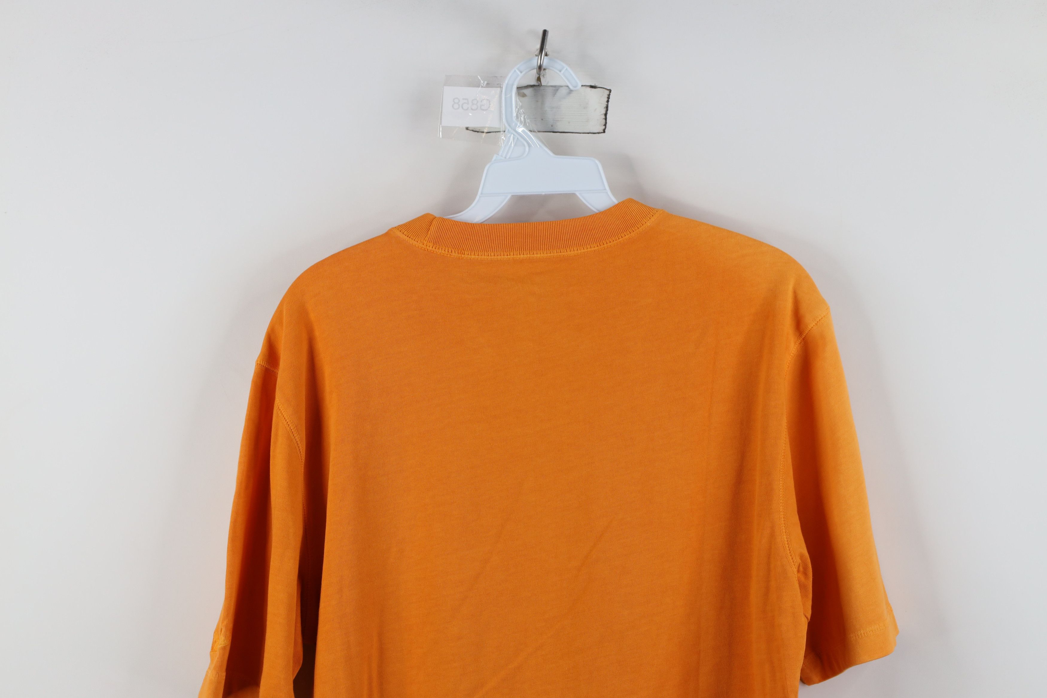 Woolrich Woolen Mills Deadstock Vintage Y2K Woolrich Dye T-Shirt Orange Cotton Size US L / EU 52-54 / 3 - 12 Thumbnail