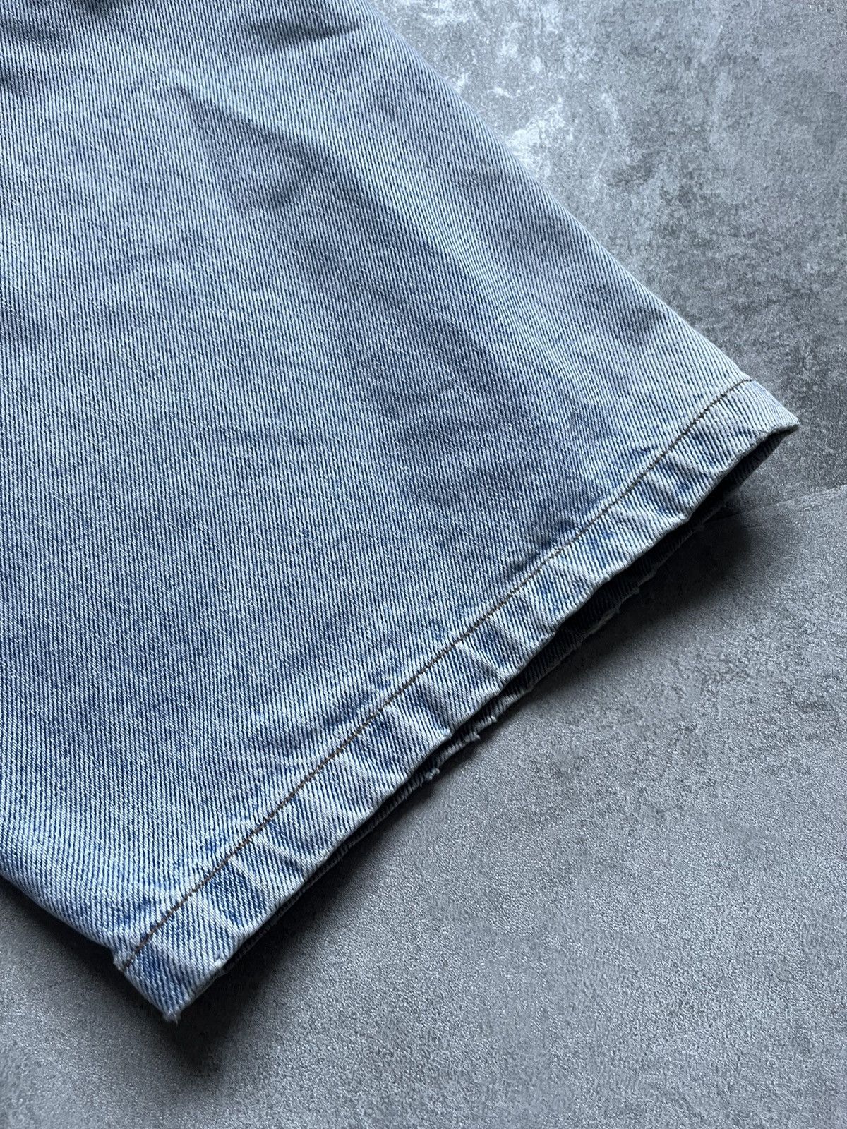 Vintage Vintage Naf Naf Baggy Blue Shorts Button Skate Outdoor 32 Size US 32 / EU 48 - 4 Thumbnail