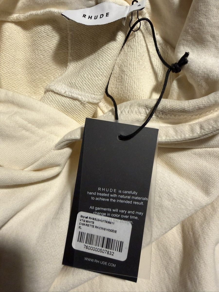 Rhude Rhude racing hoodie Size US XL / EU 56 / 4 - 6 Thumbnail