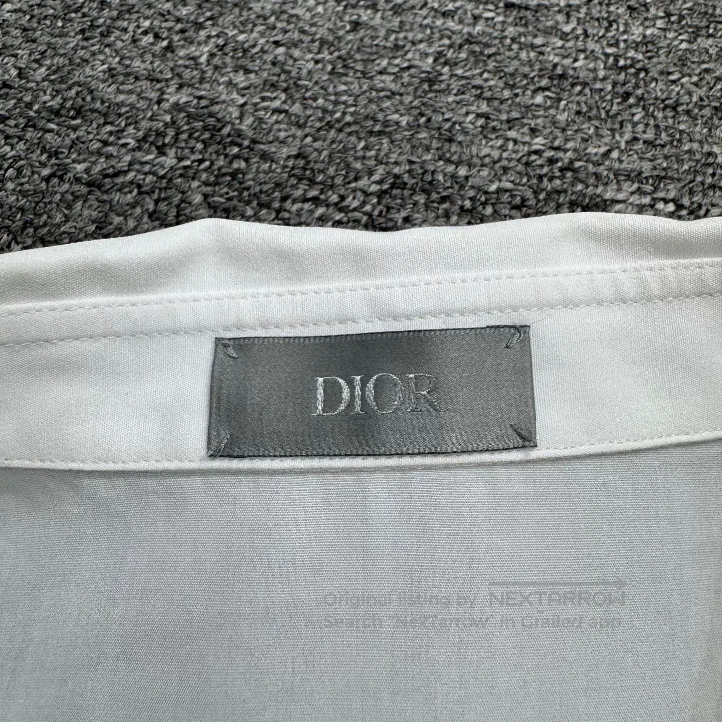 Dior Dior Embroidered Badge Shirt. Size US XXS / EU 40 - 2 Thumbnail