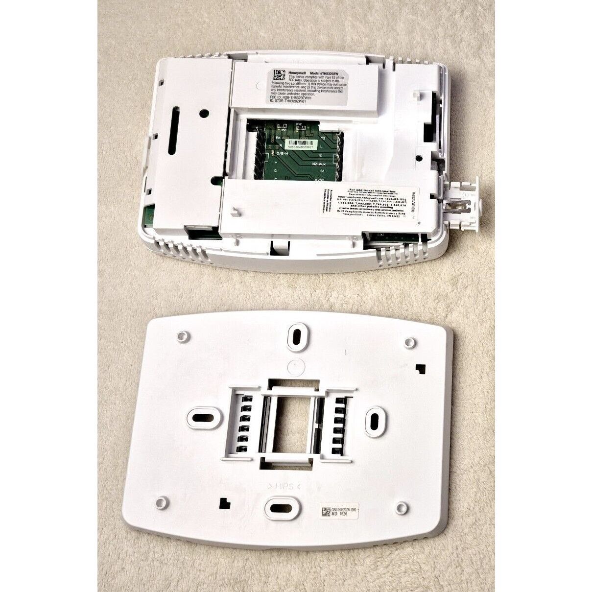 & Other Stories Honeywell TH8320ZW Program Touchscreen Thermostat No Batt Size ONE SIZE - 4 Thumbnail