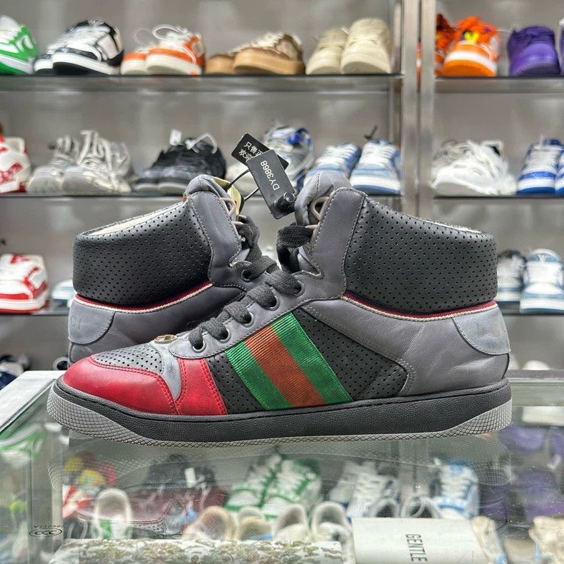 Gucci GUCCI High Top Dirty Shoes UK/6 Size-2505 Size US 8 / EU 41 - 6 Thumbnail