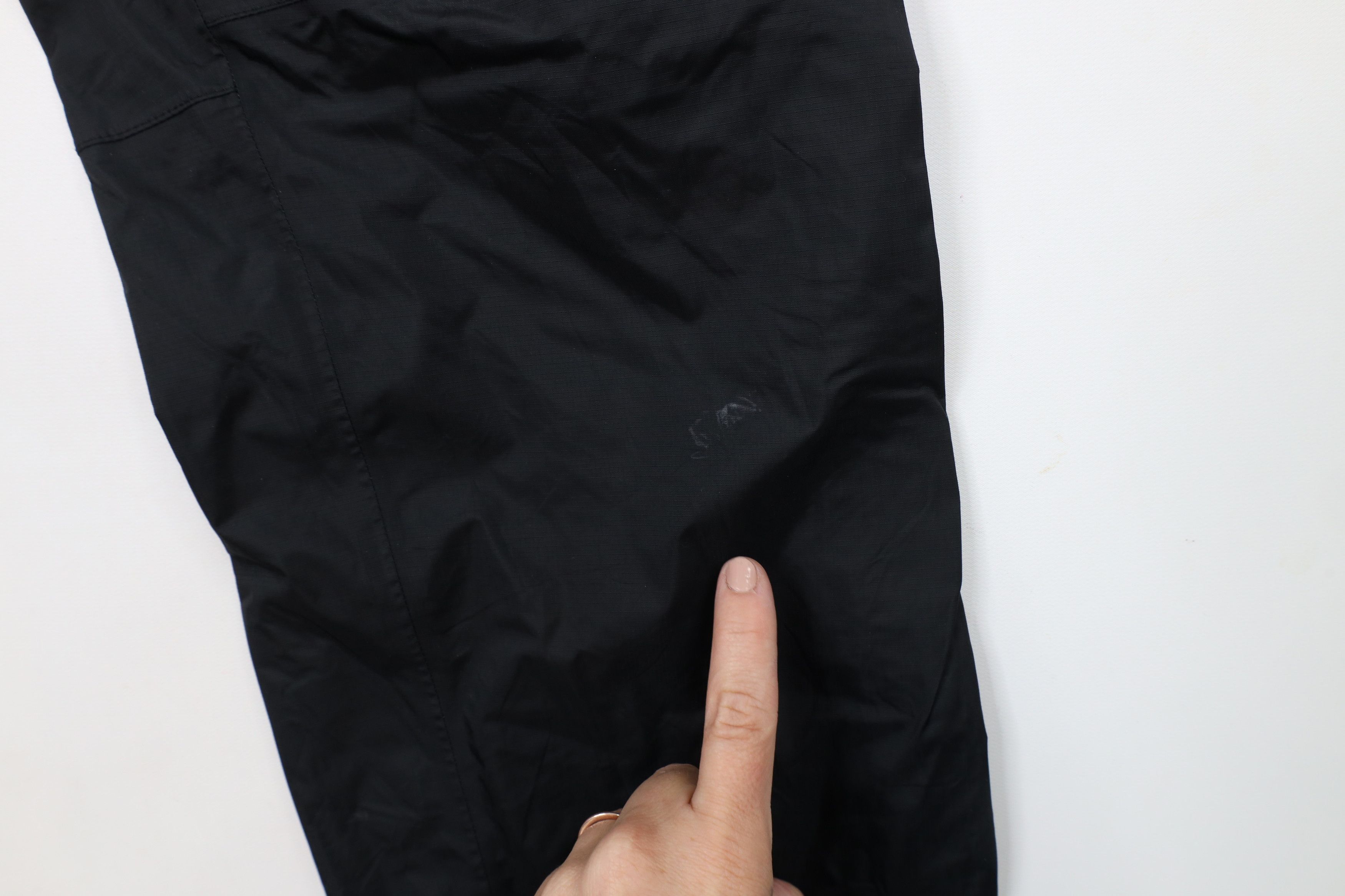 Patagonia × Vintage Patagonia H2No Torrentshell Waterproof Rain Pants Black Size 28" / US 6 / IT 42 - 5 Thumbnail