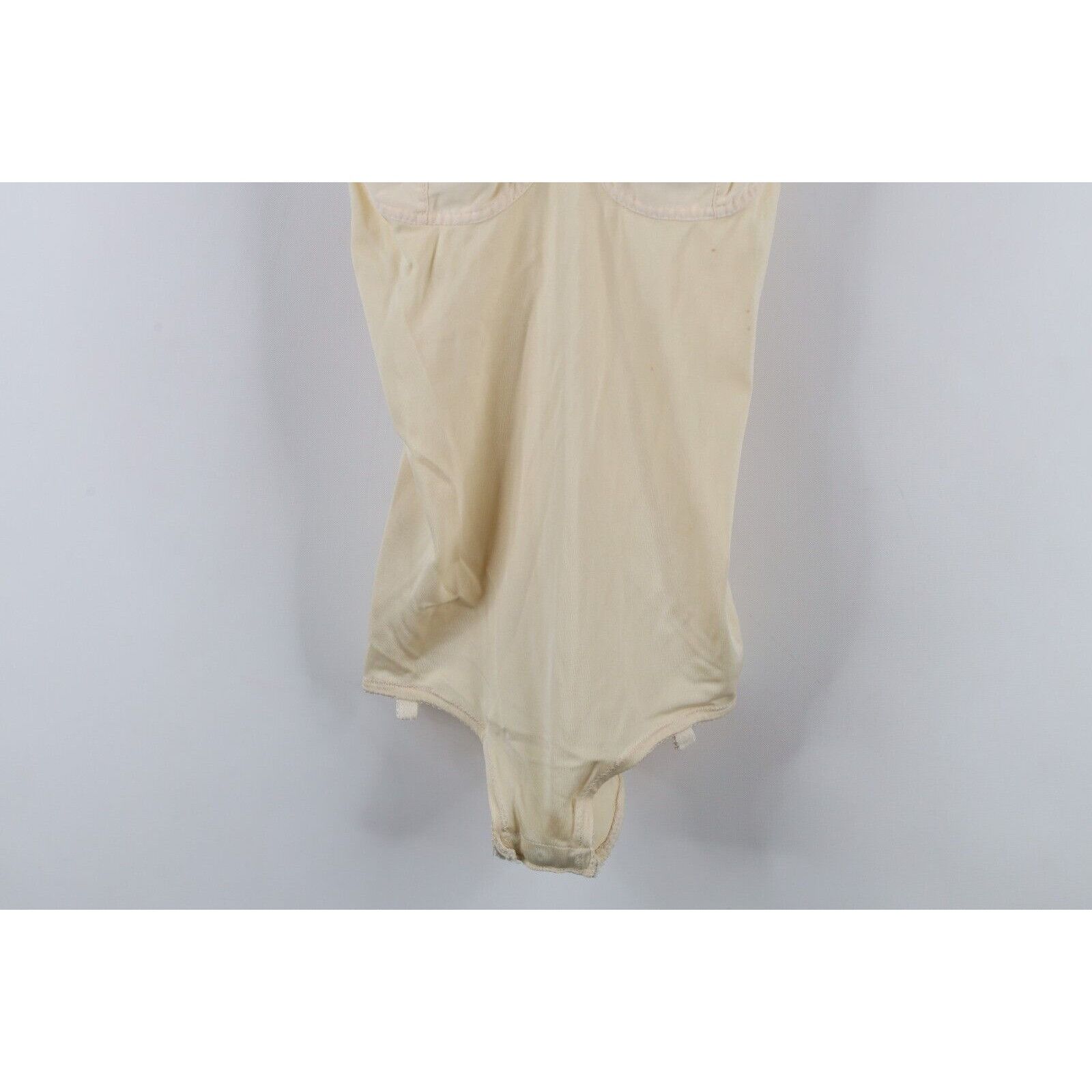 Vintage Vintage 60s 70s Distressed Snap Crotch Bodysuit Size M / US 6-8 / IT 42-44 - 3 Thumbnail